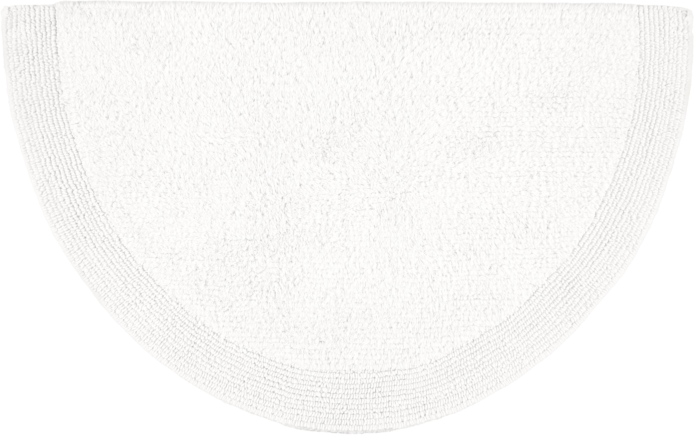 my home Badematte »Kapra, Badvorleger, Badezimmer Teppich« Höhe 14 mm beidseitig nutzbar | fußbodenheizungsgeeignet | strapazierfähig mit Bordüre, Badteppich, Badematte, Baumwolle