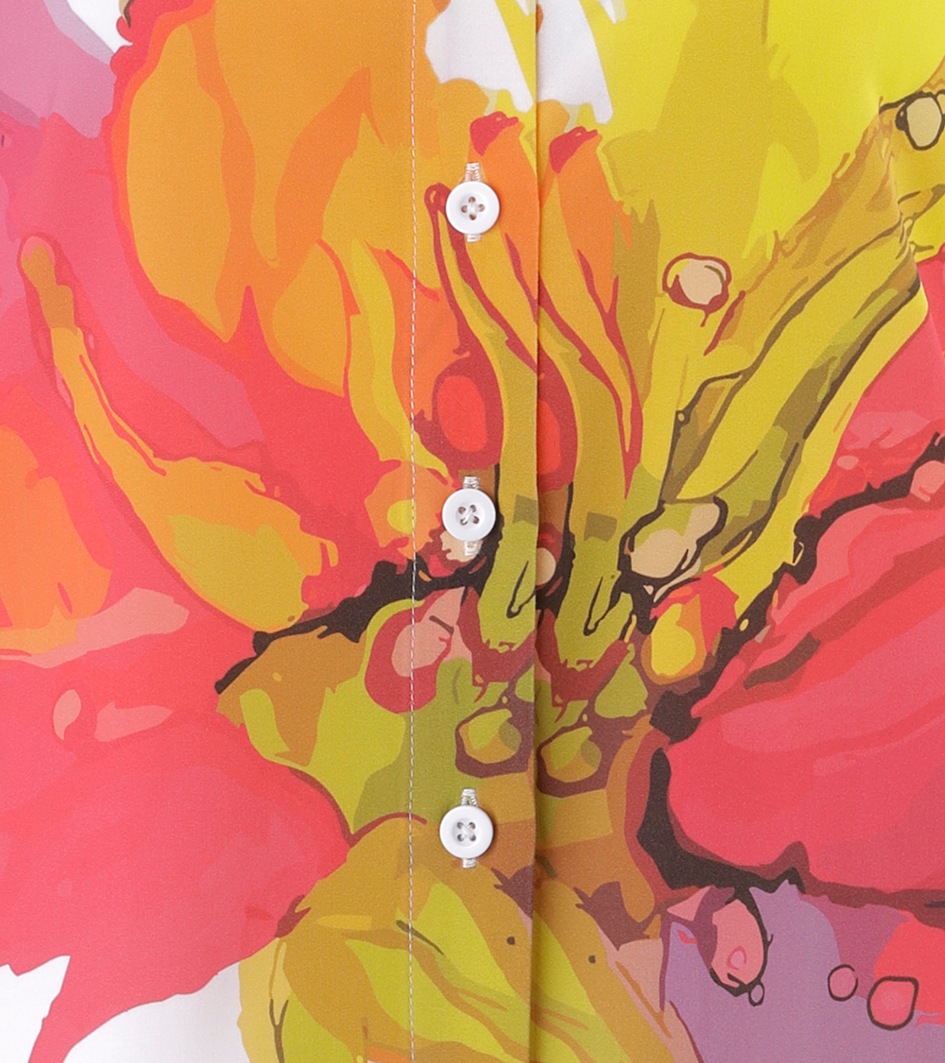 Thumbnail - Aniston SELECTED Hemdbluse mit auffälligen, künstlerischen Print - NEUE KOLLEKTION