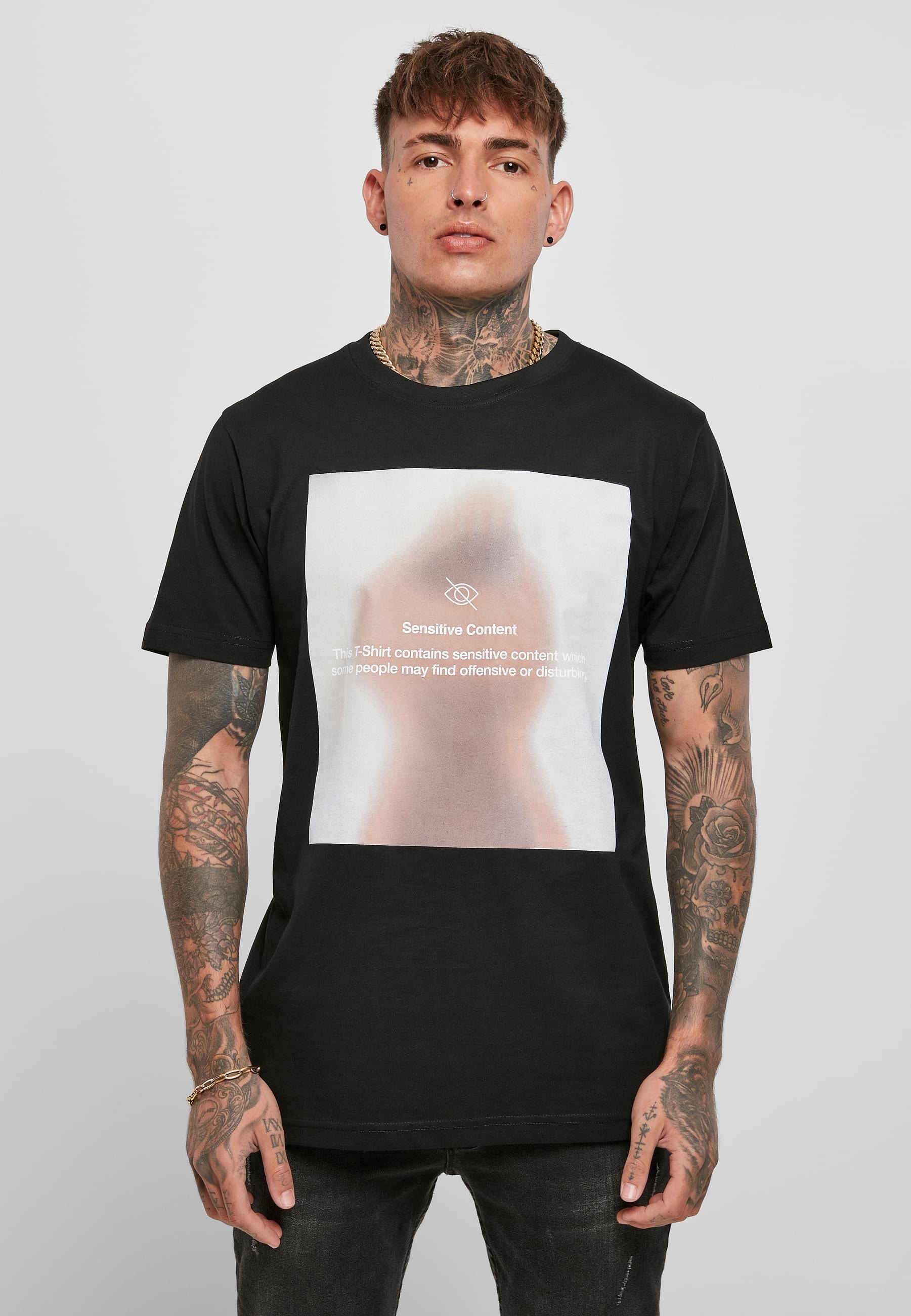 MisterTee T-Shirt »MisterTee Herren Sensitive Content Tee« 1 Stk. tlg.