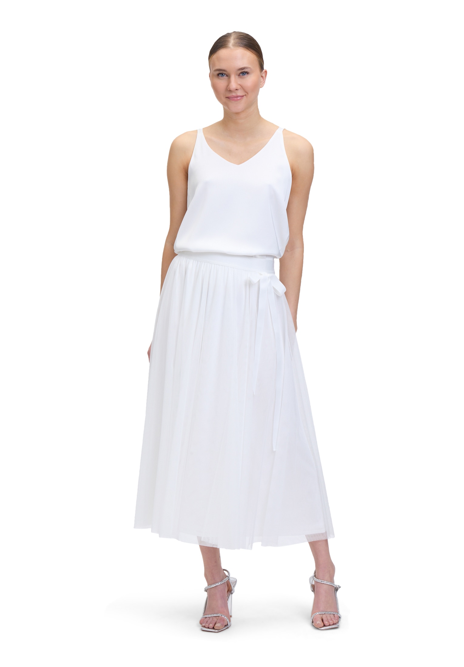 Vera Mont Satinbluse »Vera Mont Satin-Bluse mit V-Ausschnitt«