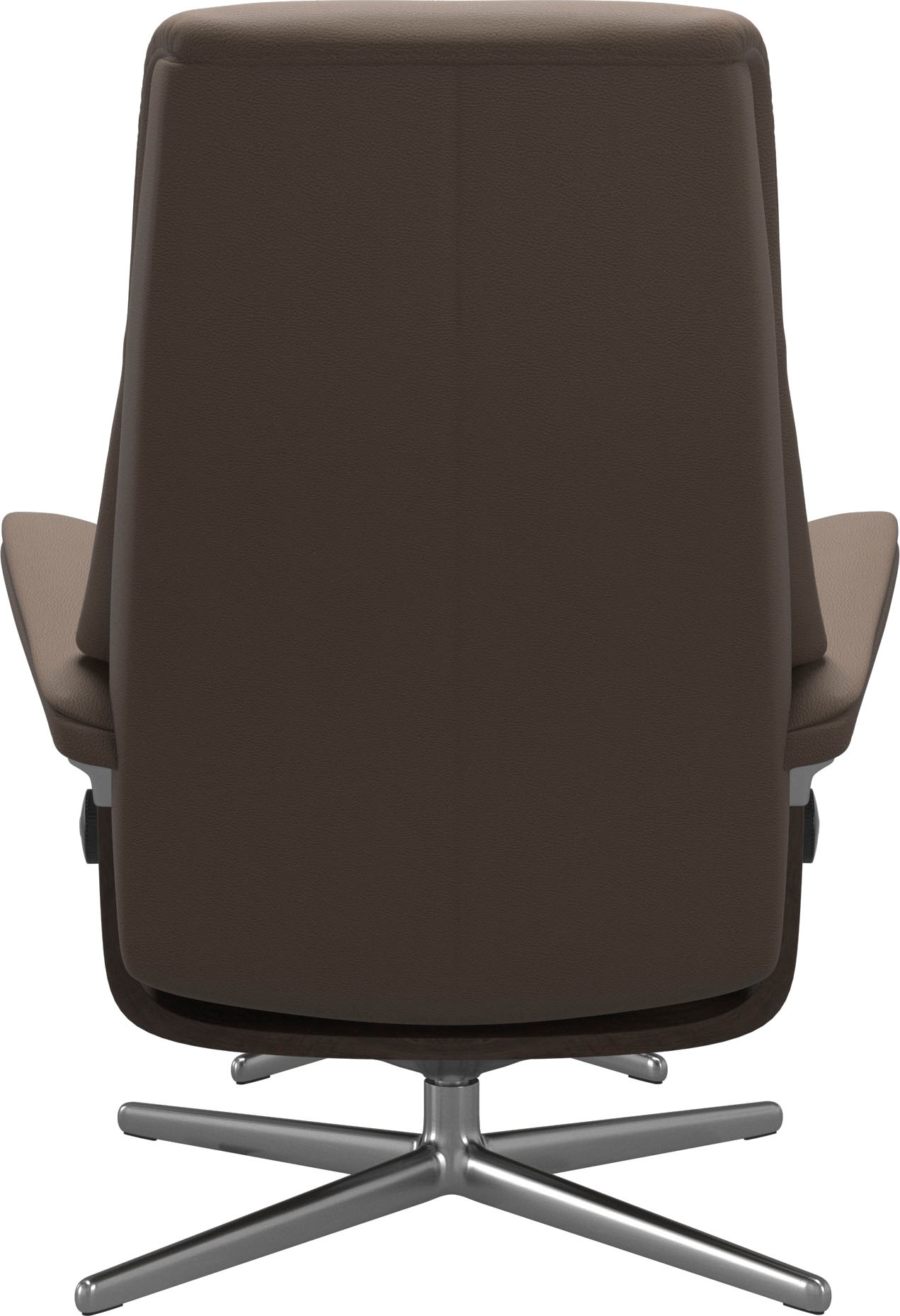 Thumbnail - Stressless "View" Set, Relaxsessel mit Hocker, mit Hocker, mit Cross Base, Größe S, M & L, Holzakzent Wenge