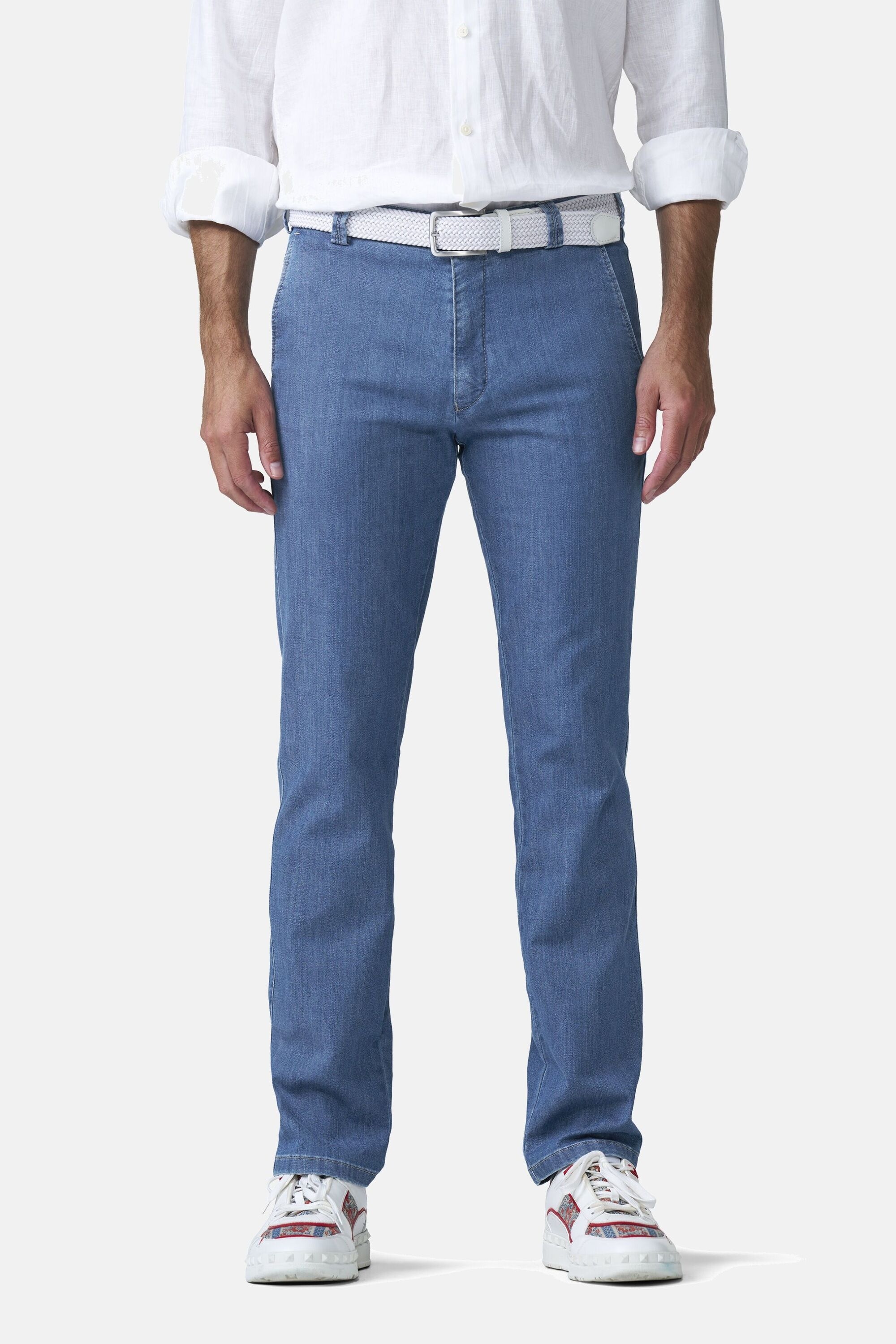 MEYER Regular-fit-Jeans "Bonn 1-4020" Ultraleicht-Denim günstig online kaufen