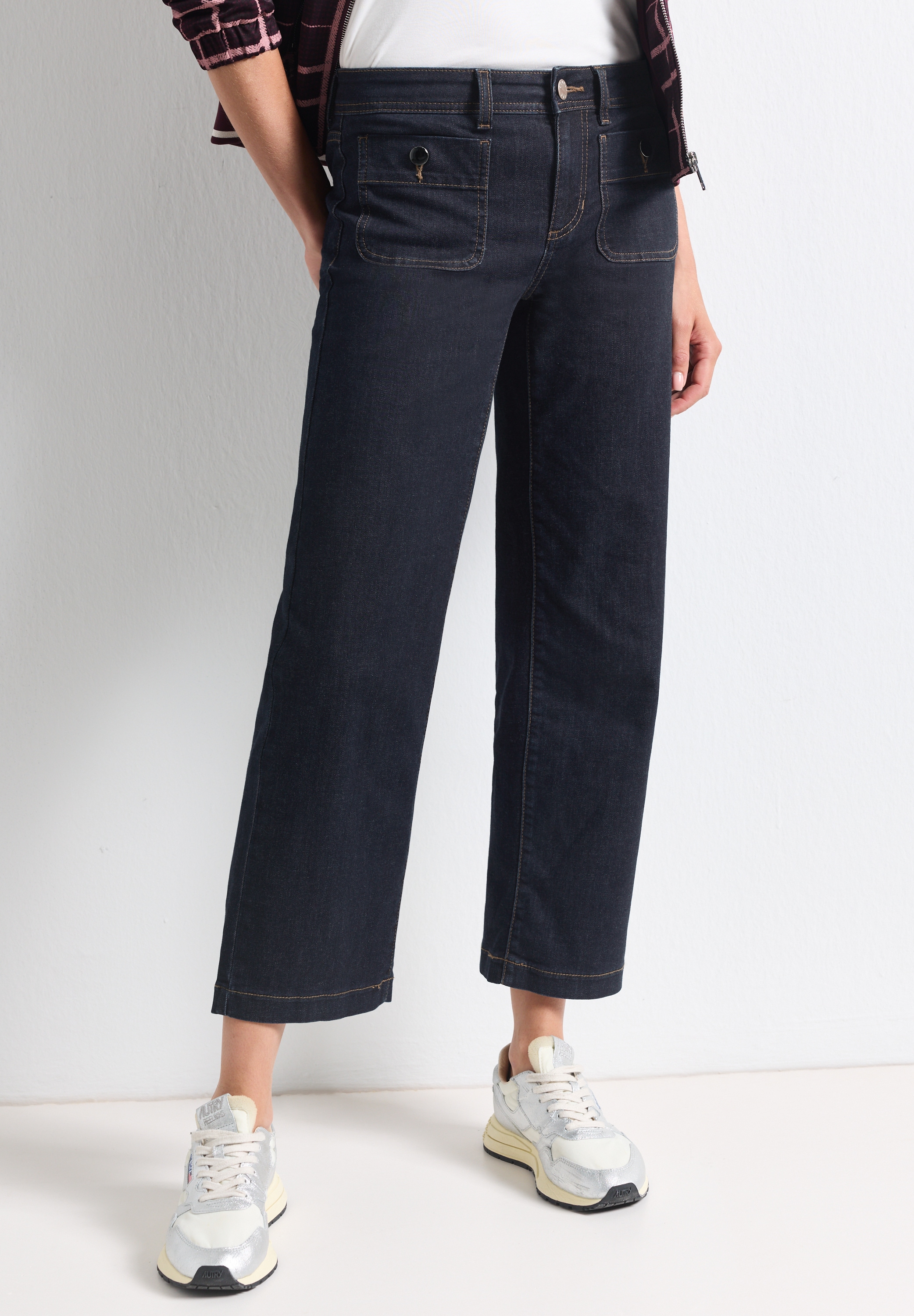 STREET ONE Comfort-fit-Jeans Middle Waist