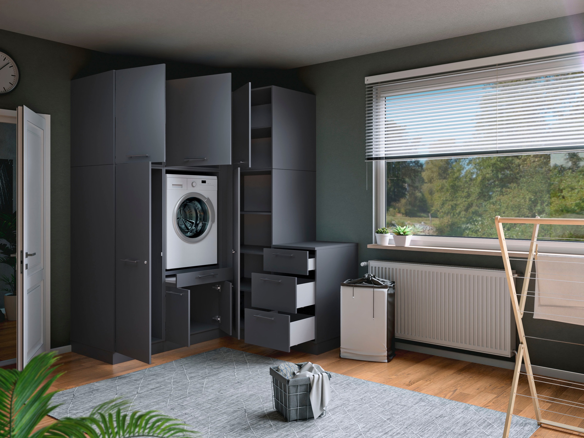 Laundreezy Mehrzweckschrank-Set "Laundreezy, 7-tlg. Mehrzweckschrank-Set B/ günstig online kaufen