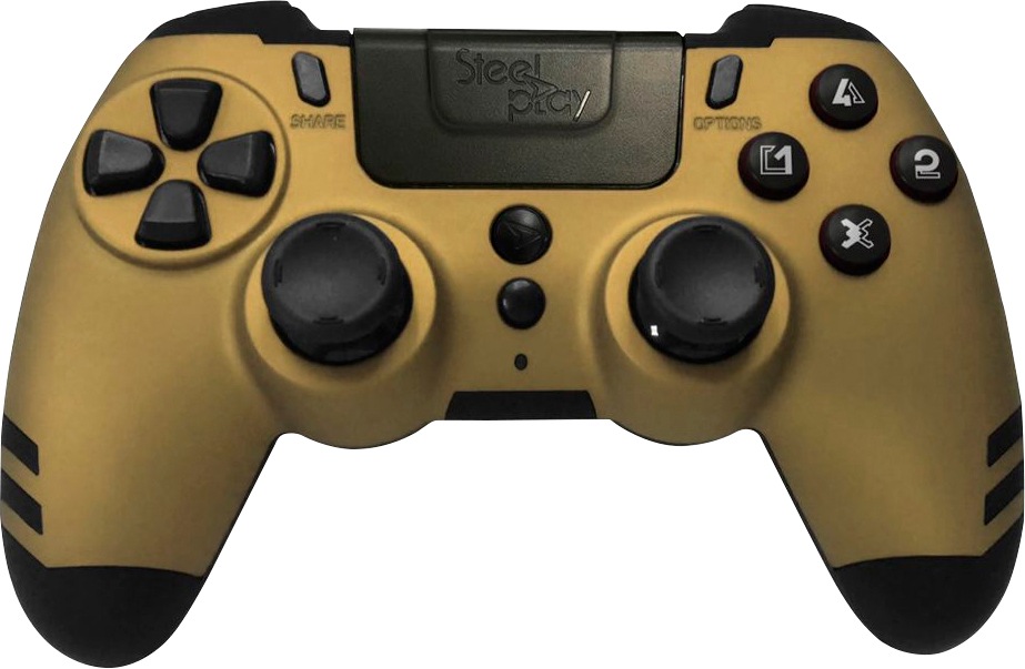 Steelplay Gaming-Controller »Metaltech Wireless Gold«