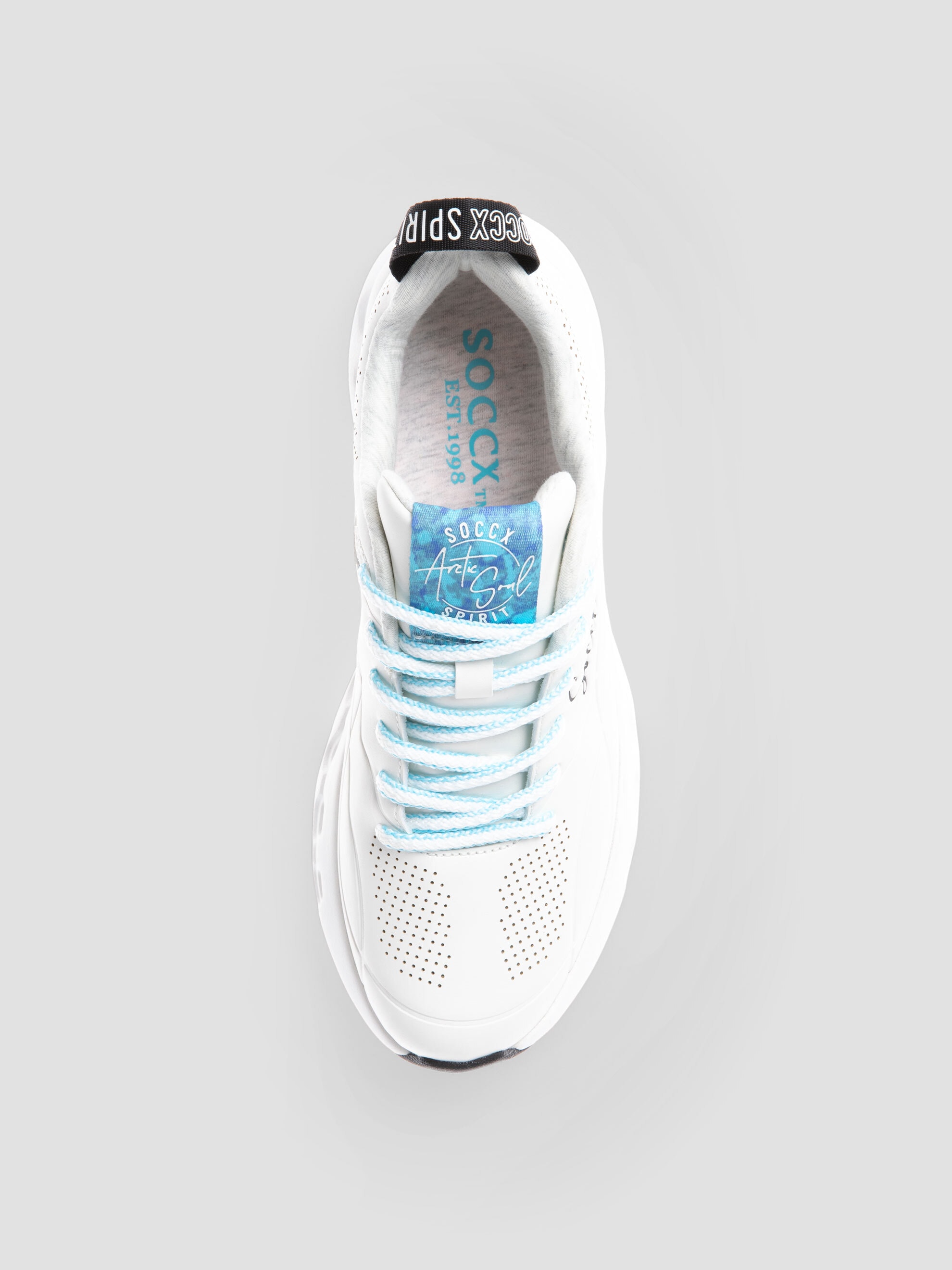 SOCCX Sneaker  mit Wechselfußbett
