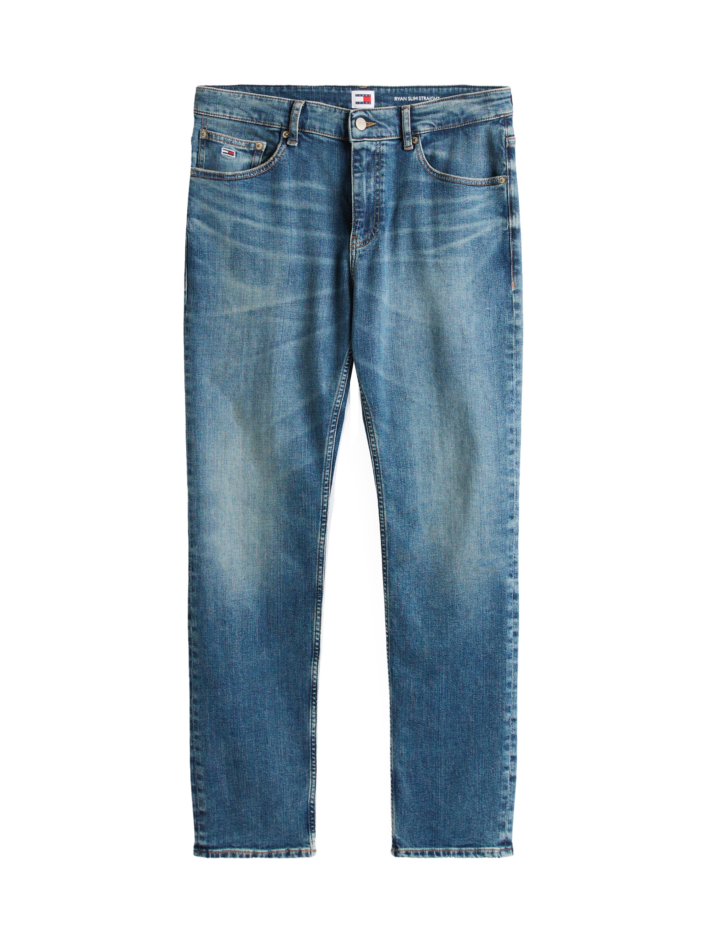 Tommy Jeans Slim-fit-Jeans »RYAN SLIM STRAIGHT«, mit Logoprägung
