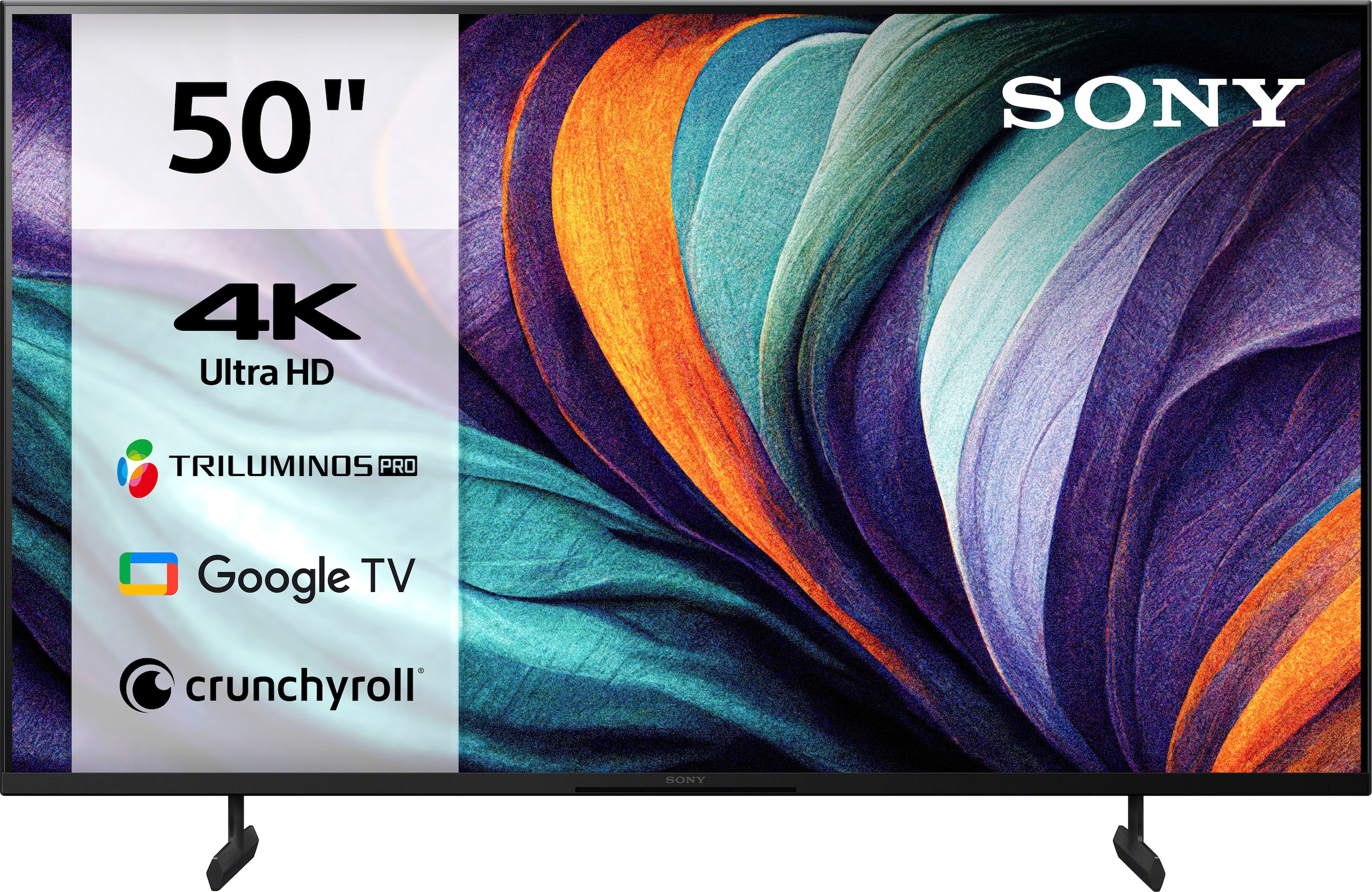 LED-Fernseher »KD-50X80L«, 126 cm/50 Zoll, 4K Ultra HD, Google TV, HDR, X1-Prozessor,...