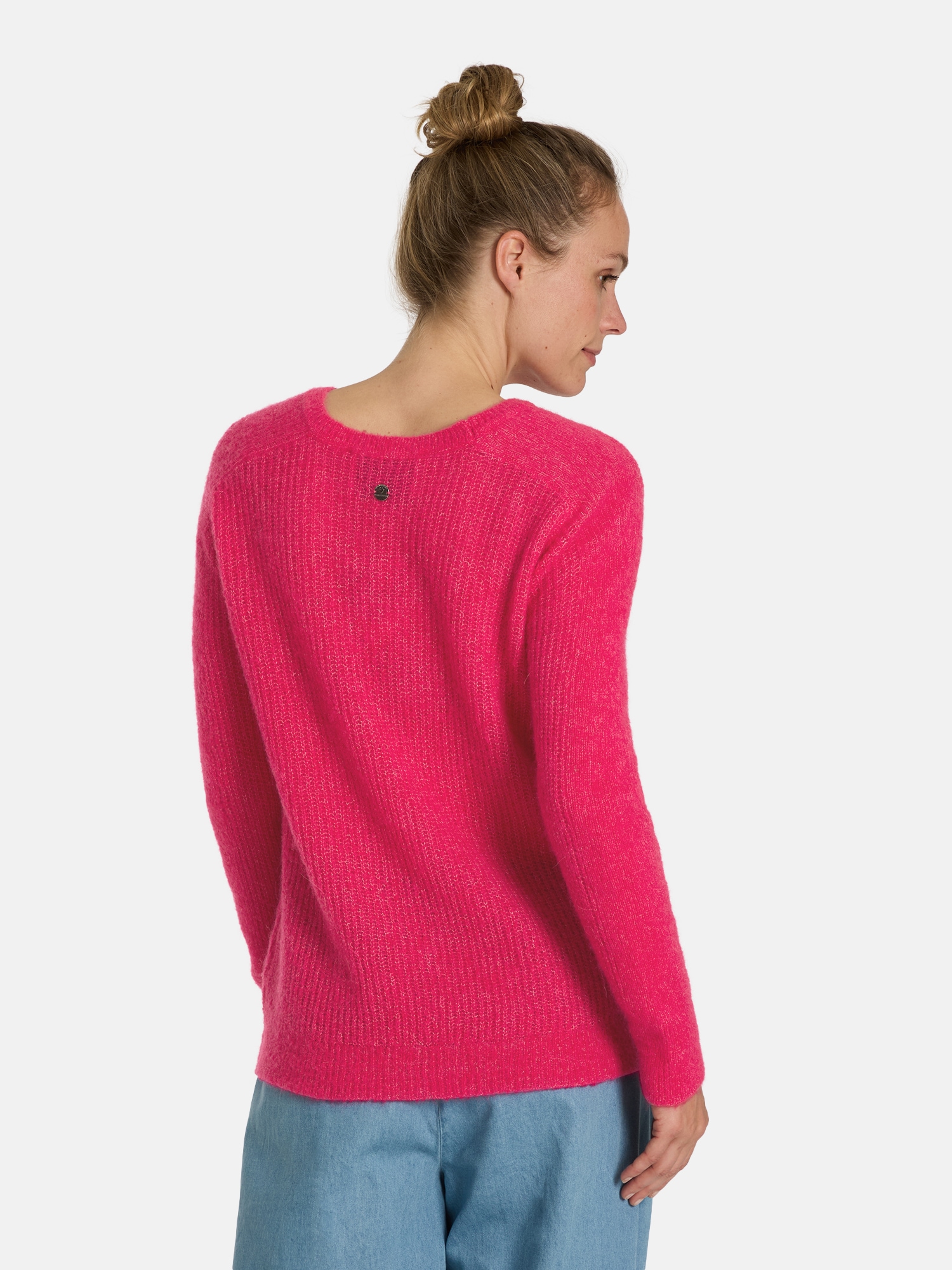 Lieblingsstück Strickpullover »Babro«, Rundhals mit Alpakawolle