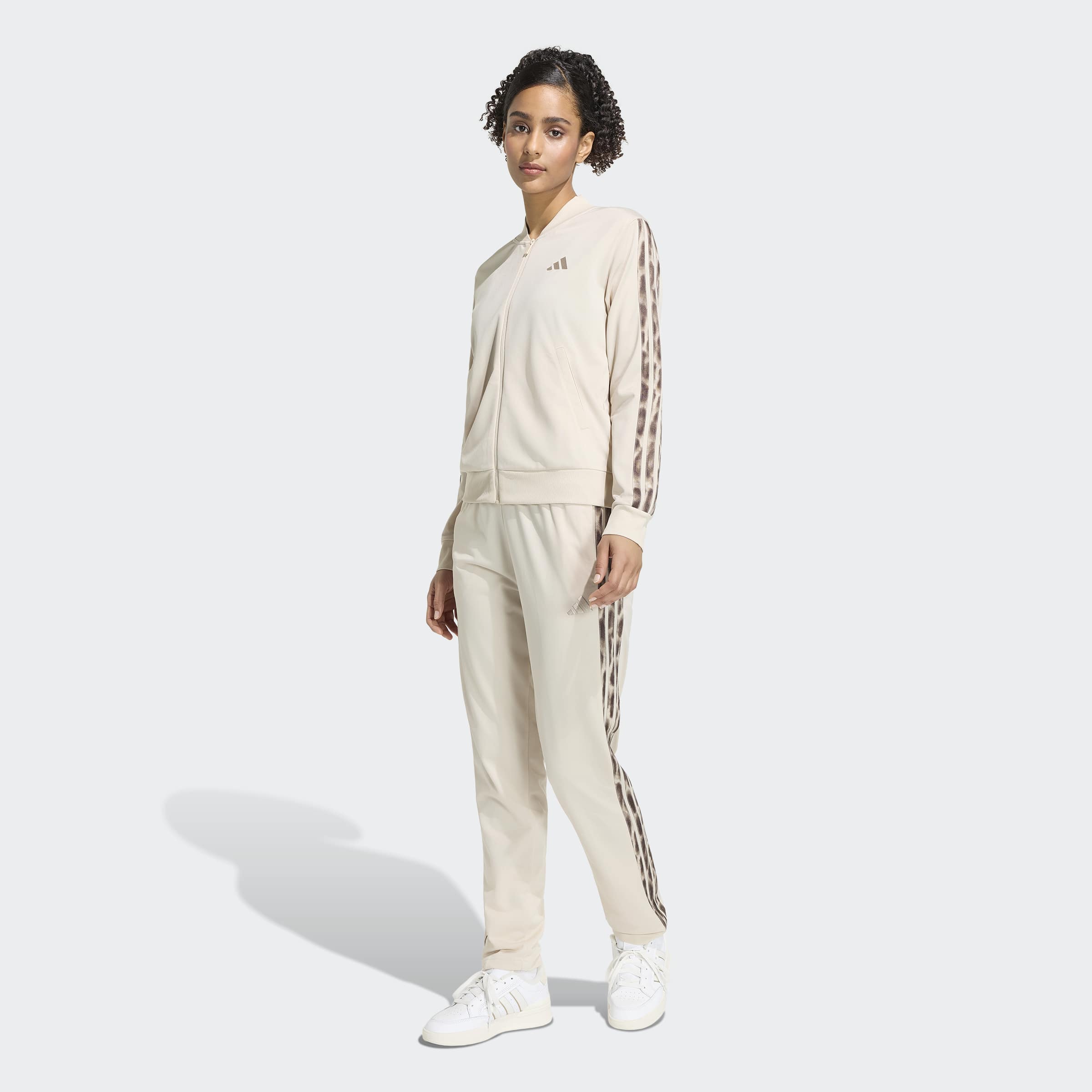 adidas Sportswear Trainingsanzug "3-STRIPES LEOPARD PRINT" 2