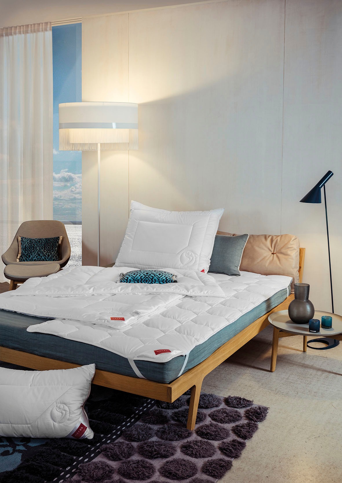 Hefel Kunstfaserkopfkissen "Wellness Vitasan Kissen" 1 Stk. tlg. günstig online kaufen