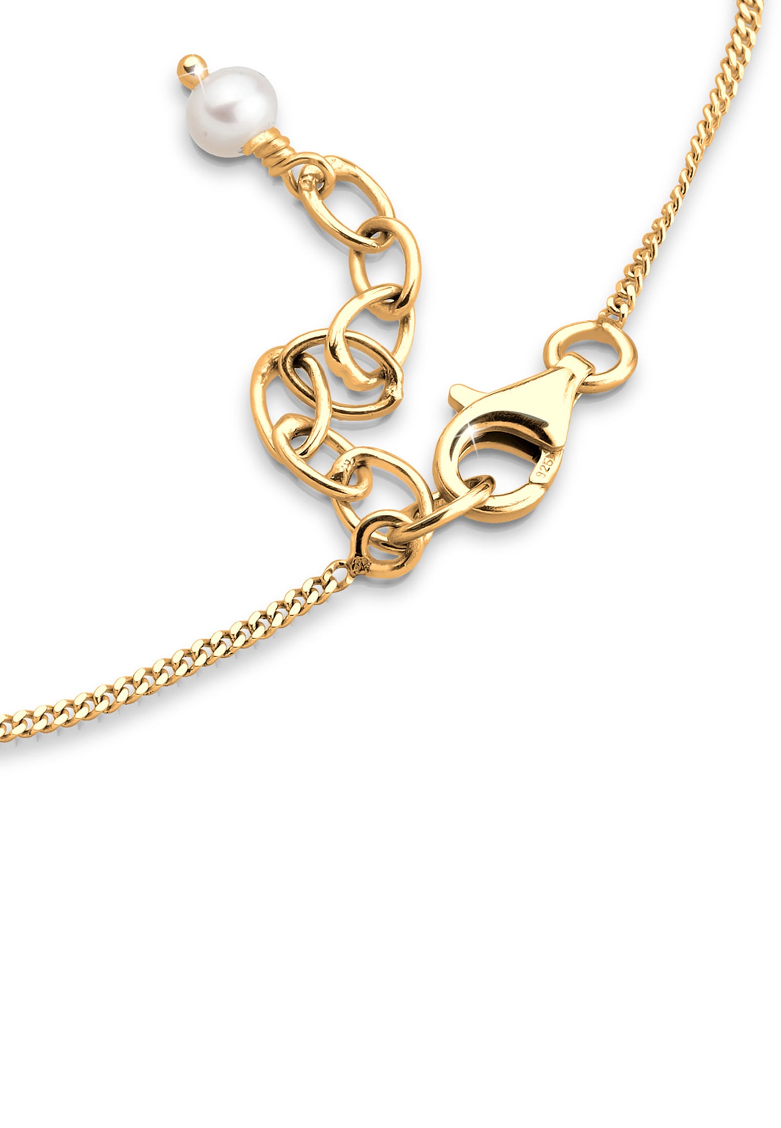 Elli Perlenarmband »Süßwasserzuchtperle 925 Sterling Silber«