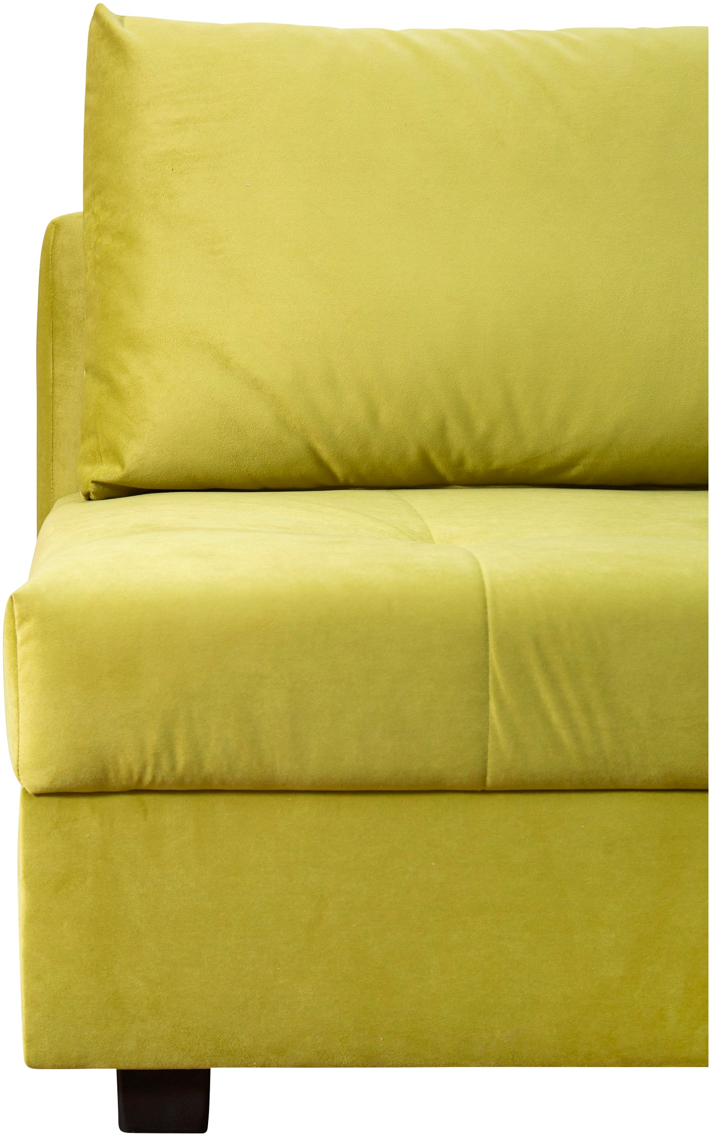 COLLECTION AB Schlafsofa »DARIA inklusive Schlafunktion und Bettkasten«, Schlafsofa,Bettfunktion,Bettkasten,inklusive Rückenkissen,Federkern