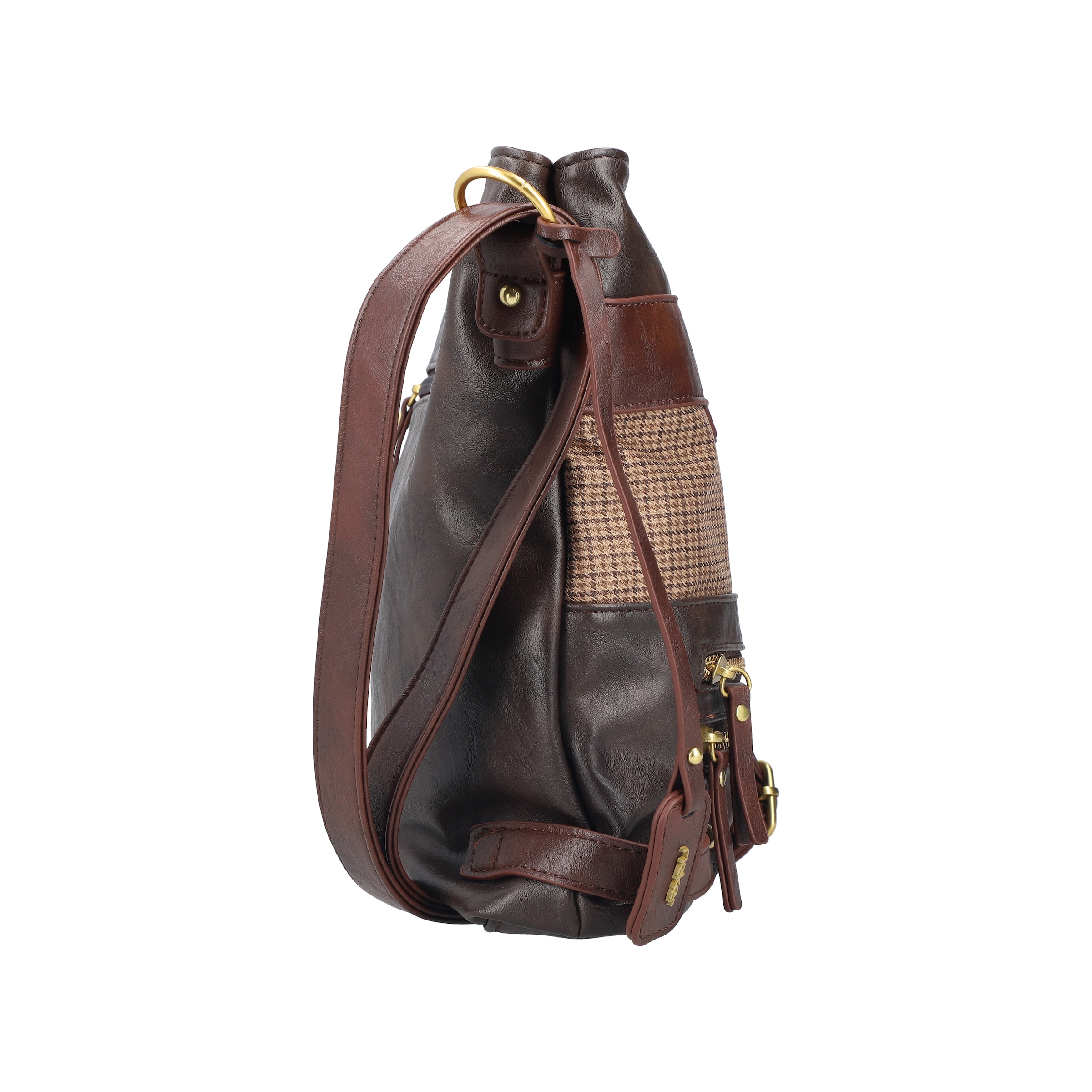 Rieker Umhängetasche Schultertasche, Damen-Tasche mit praktischem Reißverschluss-Rückfach