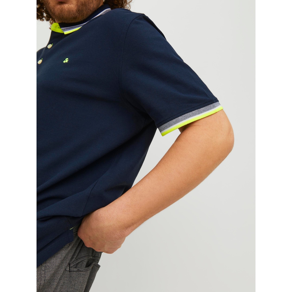 Jack & Jones PlusSize Poloshirt »JJEPAULOS POLO SS NOOS PLS«