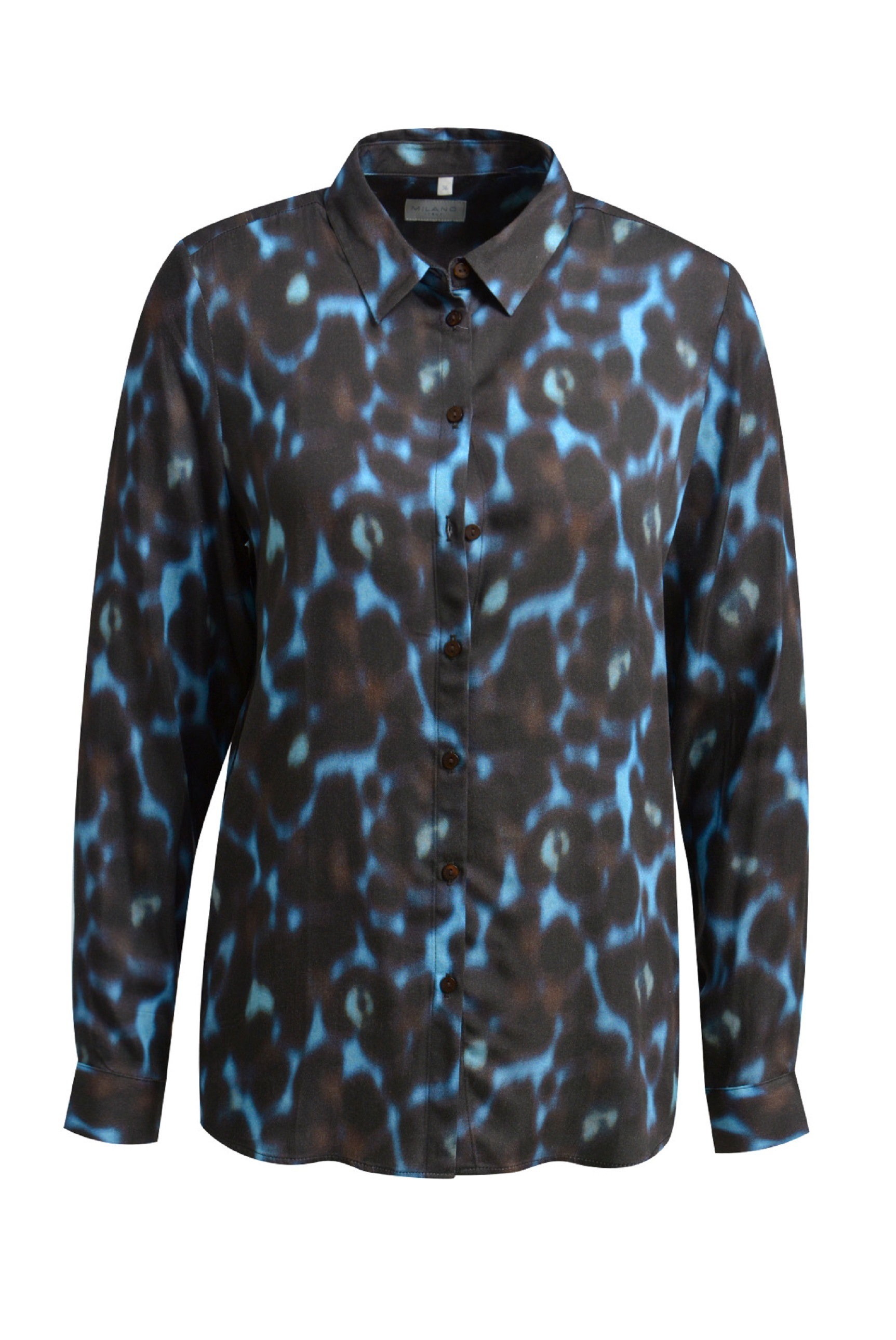 Milano Italy Langarmbluse mit Kellerfalte im Rücken günstig online kaufen