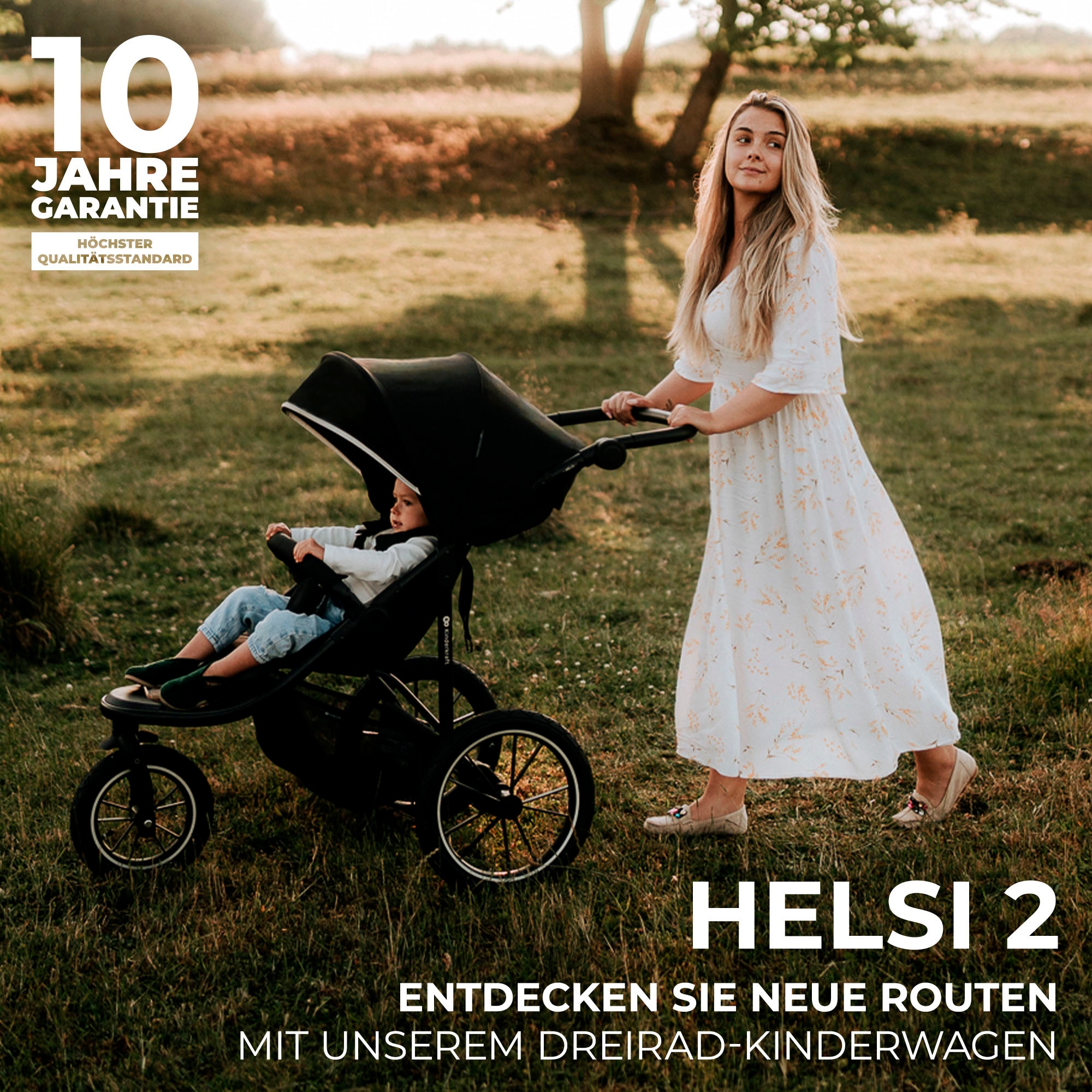Kinderkraft Kombi-Kinderwagen »HELSI 2«, 27 kg