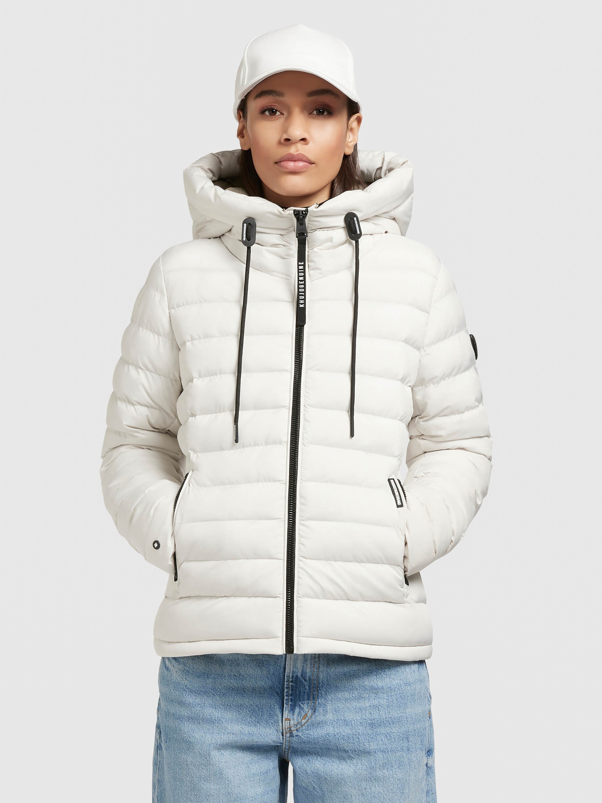 khujo Steppjacke »LOVINA3 MATT«, (1 St.), mit Kapuze