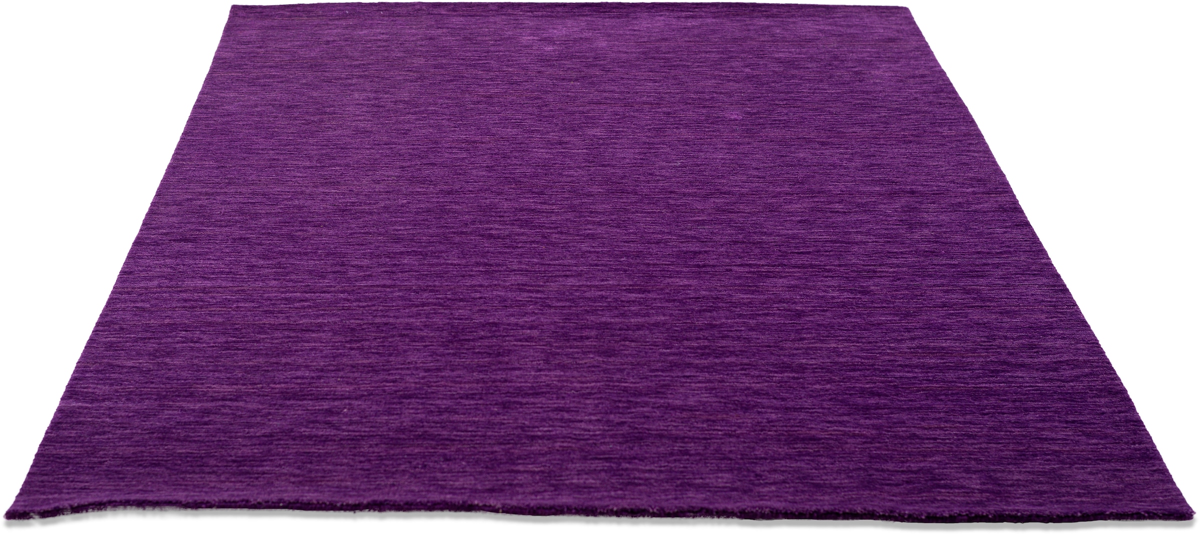 my home Wollteppich »Karchau«, rechteckig, 13 mm Höhe, Handweb Teppich, meliert, reine Wolle, handgewebt, brilliante Farben