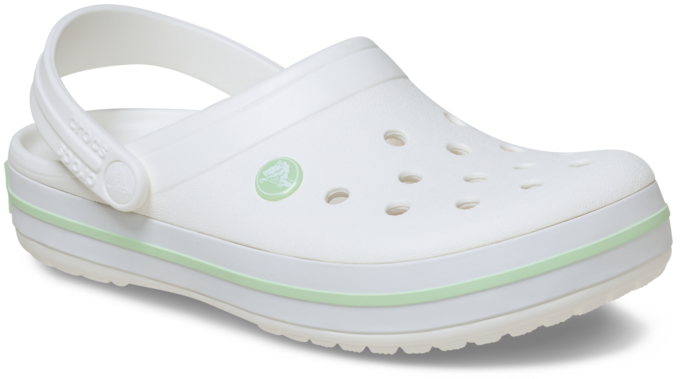 Crocs Clog "Crocband Clog", Sommerschuh, Schlappen, Hausschuh mit zweifarbi günstig online kaufen