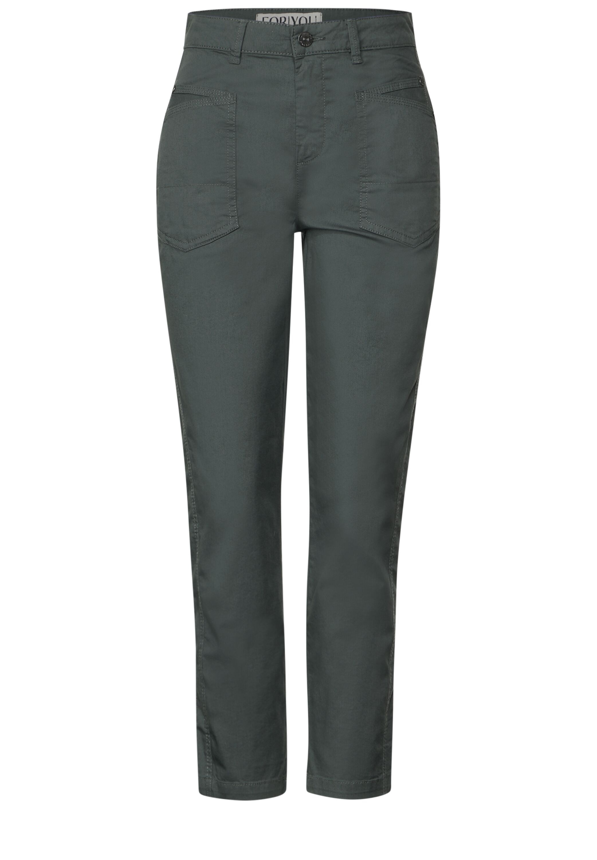 STREET ONE Cargohose, High Waist