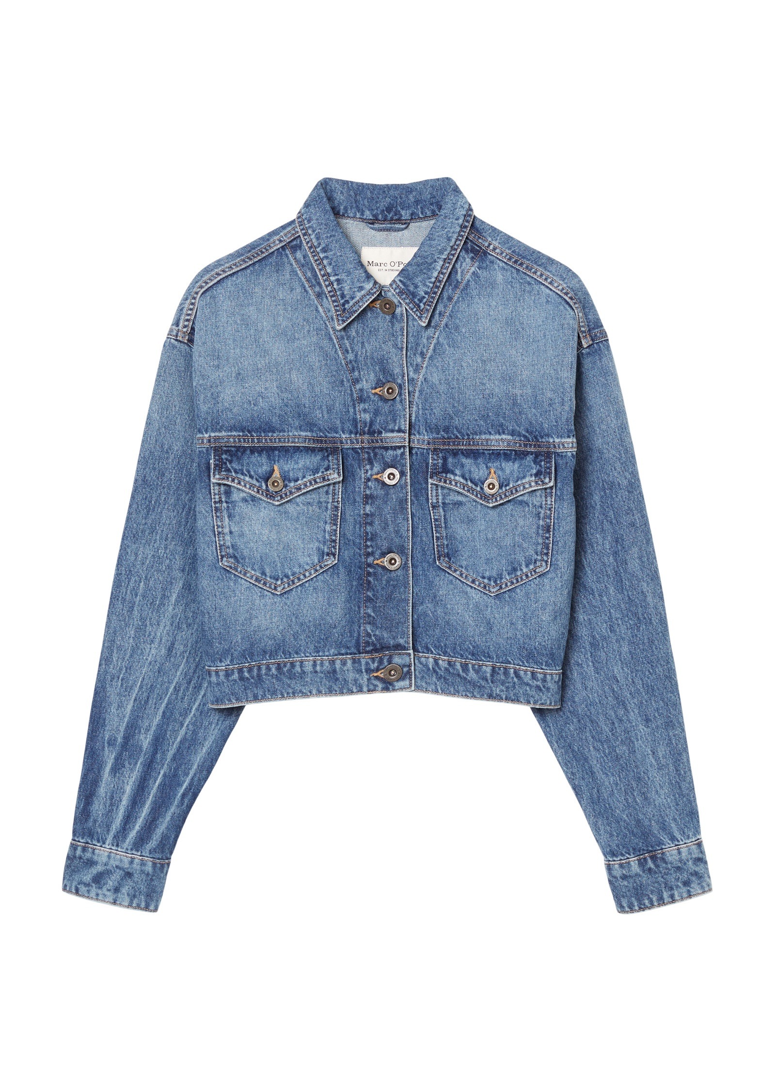 Marc O'Polo Jeansjacke »aus Organic Cotton«, ohne Kapuze