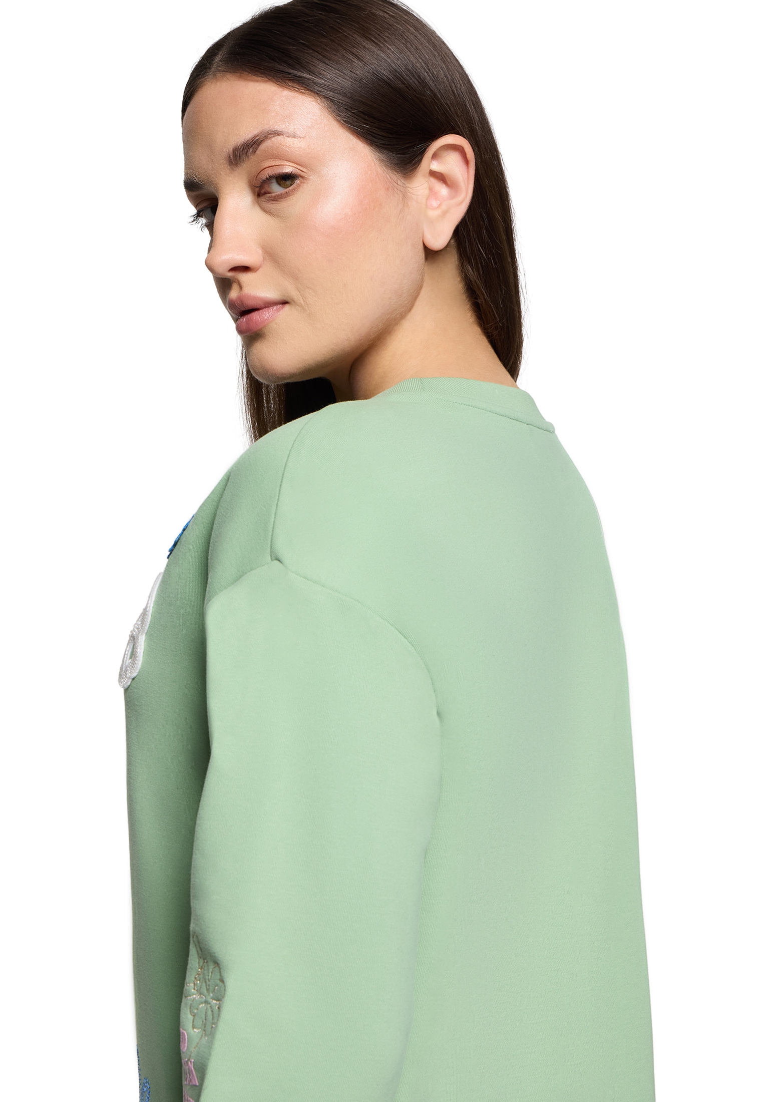 Cartoon Sweatshirt »Damen mit Rippbündchen«
