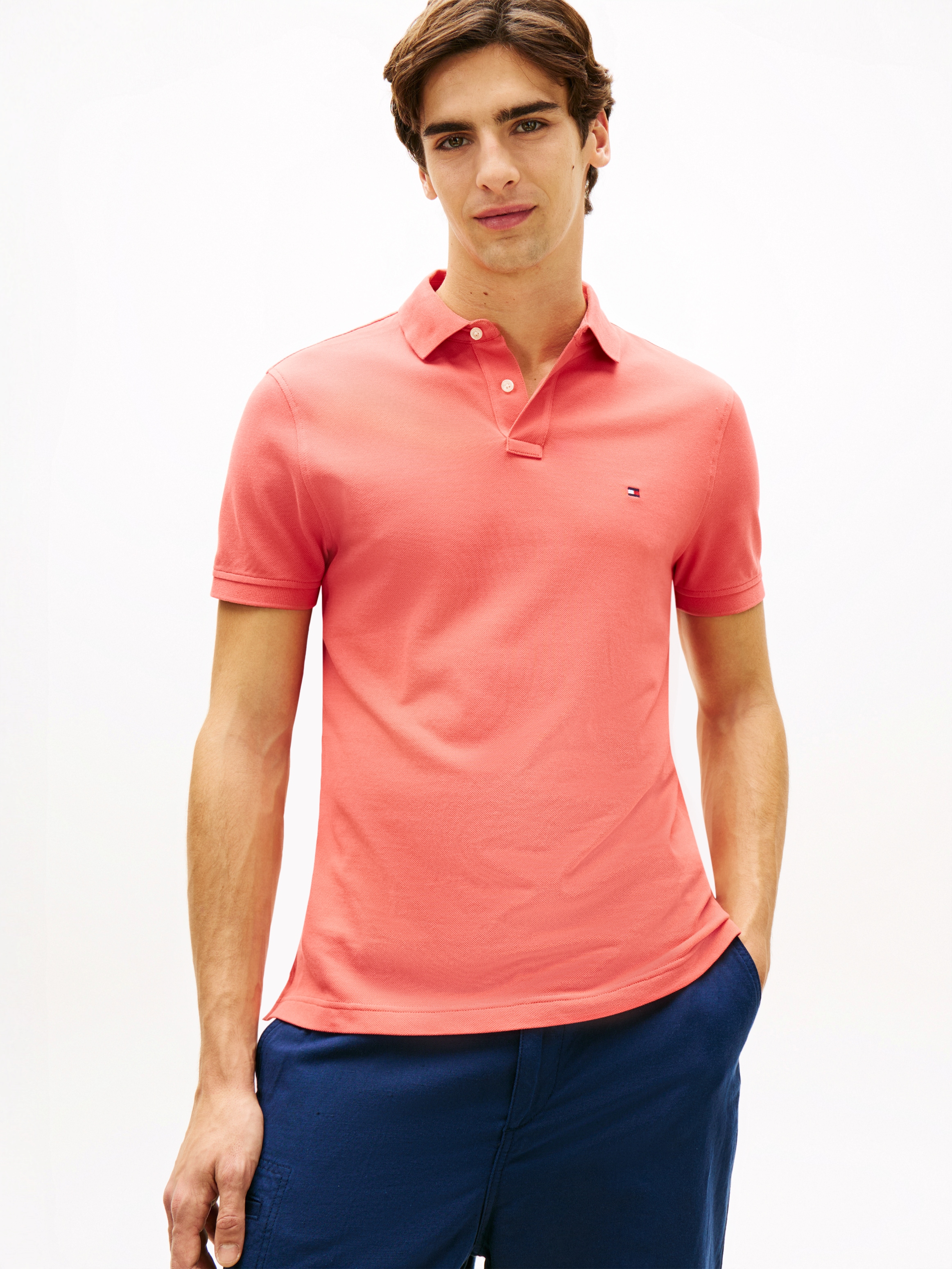 Tommy Hilfiger "1985 REGULAR POLO" aus Piqué