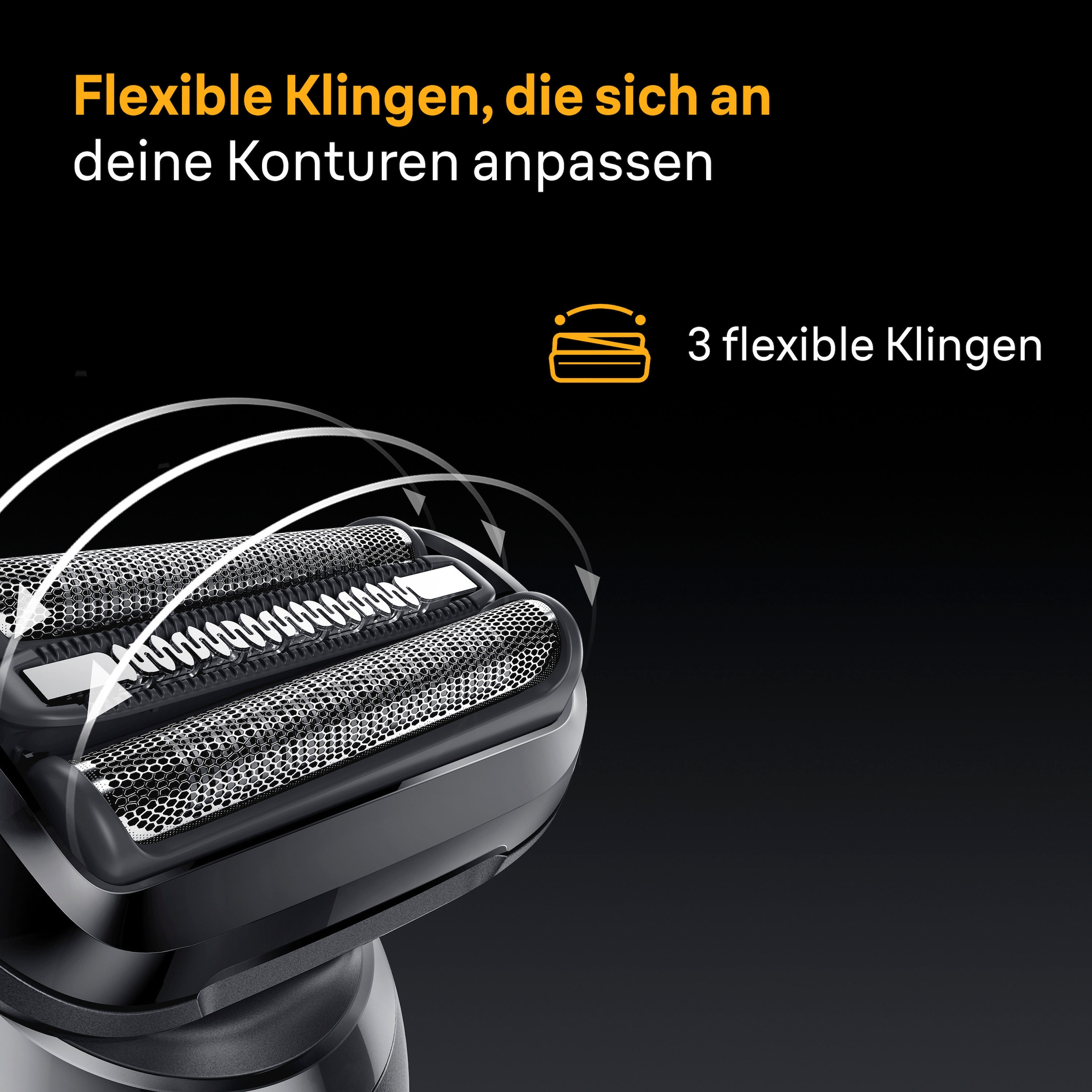 Braun Elektrorasierer »Series 5 52-B1650s« Reinigungsstation Bis zu 50 min, +2 Aufsätze, Nass- & Trocken, 100% Wasserdicht