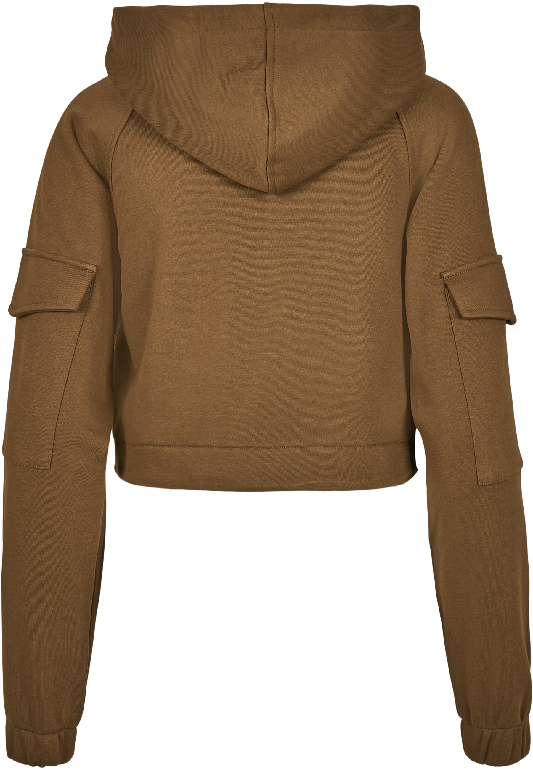 URBAN CLASSICS Kapuzenpullover »Urban Classics Damen Ladies Short Worker Hoody«