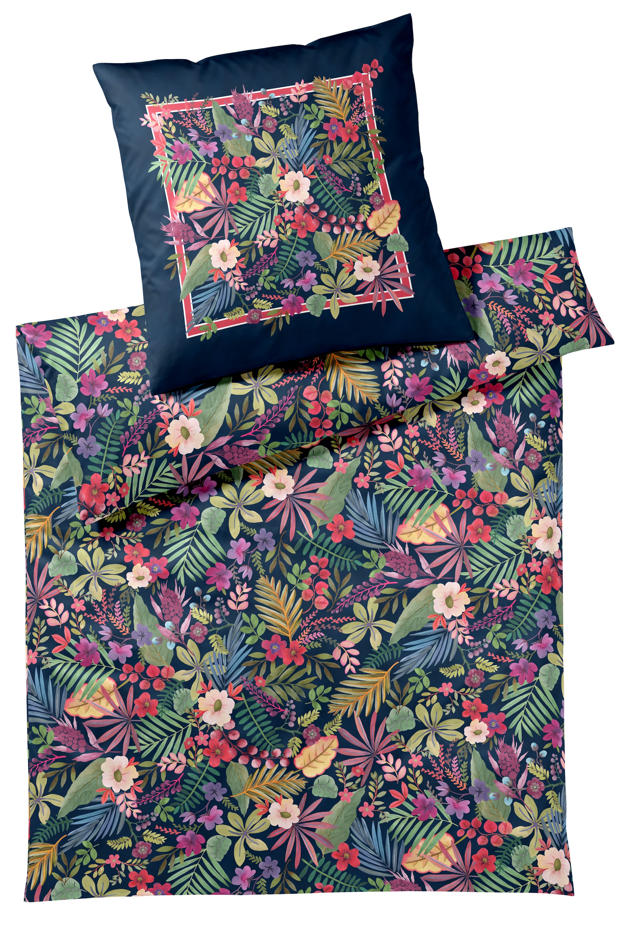 Elegante Bettwäsche "Rise" 2 Stk. tlg. angenehmes Hautgefühl günstig online kaufen