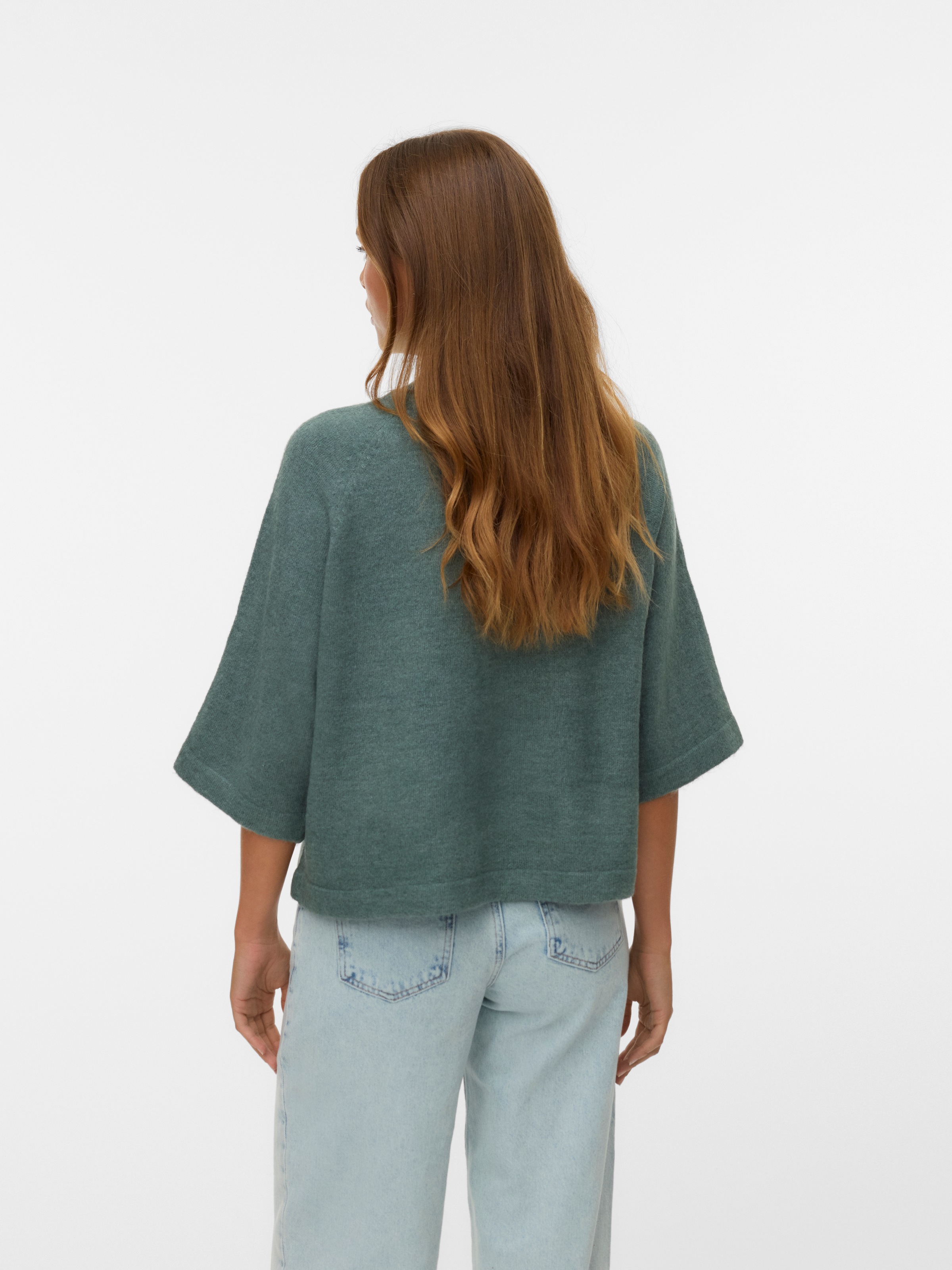 Vero Moda Strickpullover »VMLEFILE 3/4 O-NECK PULLOVER NOOS«