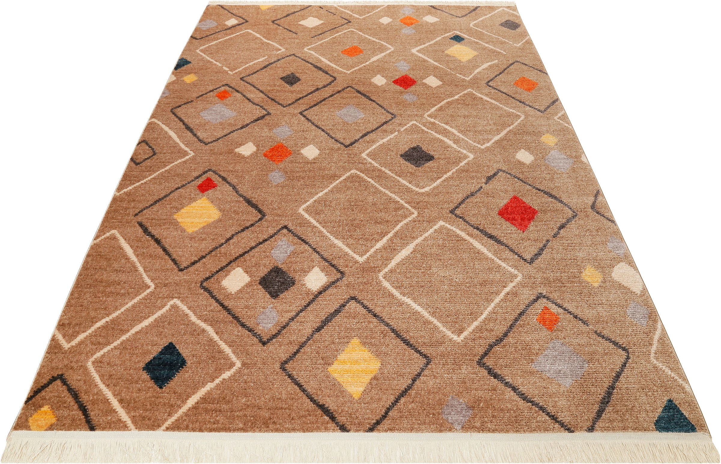 Wecon home Teppich »Mont Royal«, rechteckig, 8 mm Höhe, Wohnzimmer