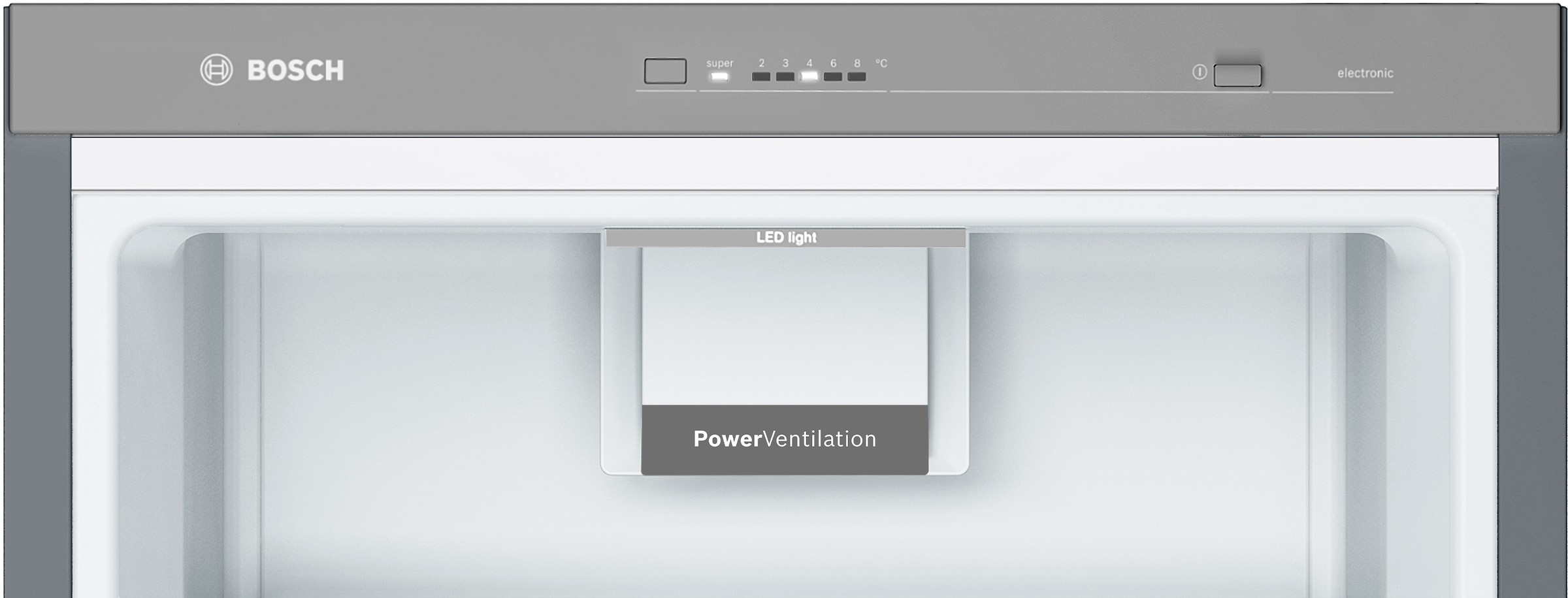 BOSCH Kühlschrank Serie 4 »KSV36VXDP«