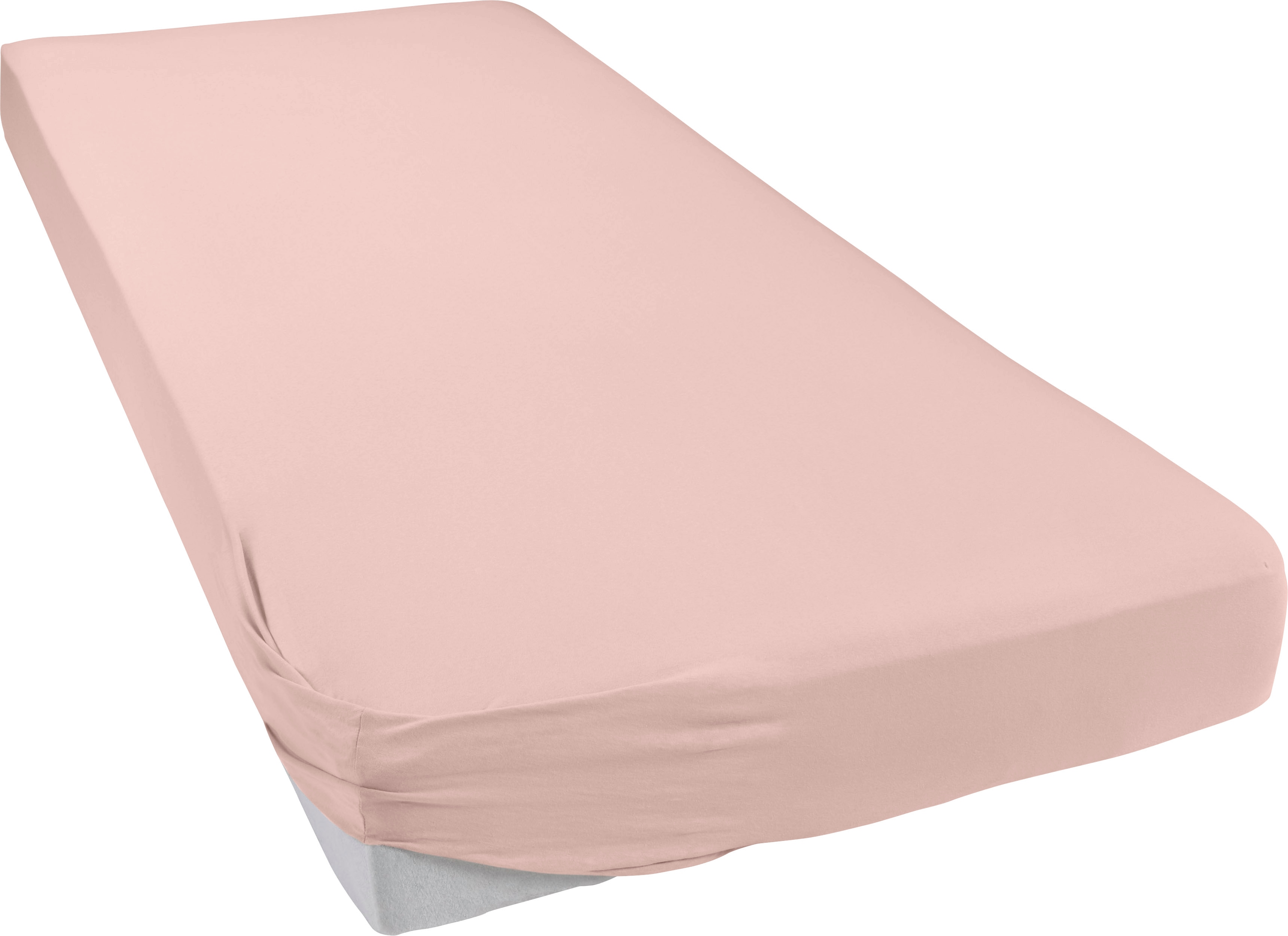 bellana Spannbettlaken "bellana Aqua mit Elasthan, 160 g/m²" Spannbetttuch für Matratzen bis 35cm Höhe, bügelfrei, faltenfrei