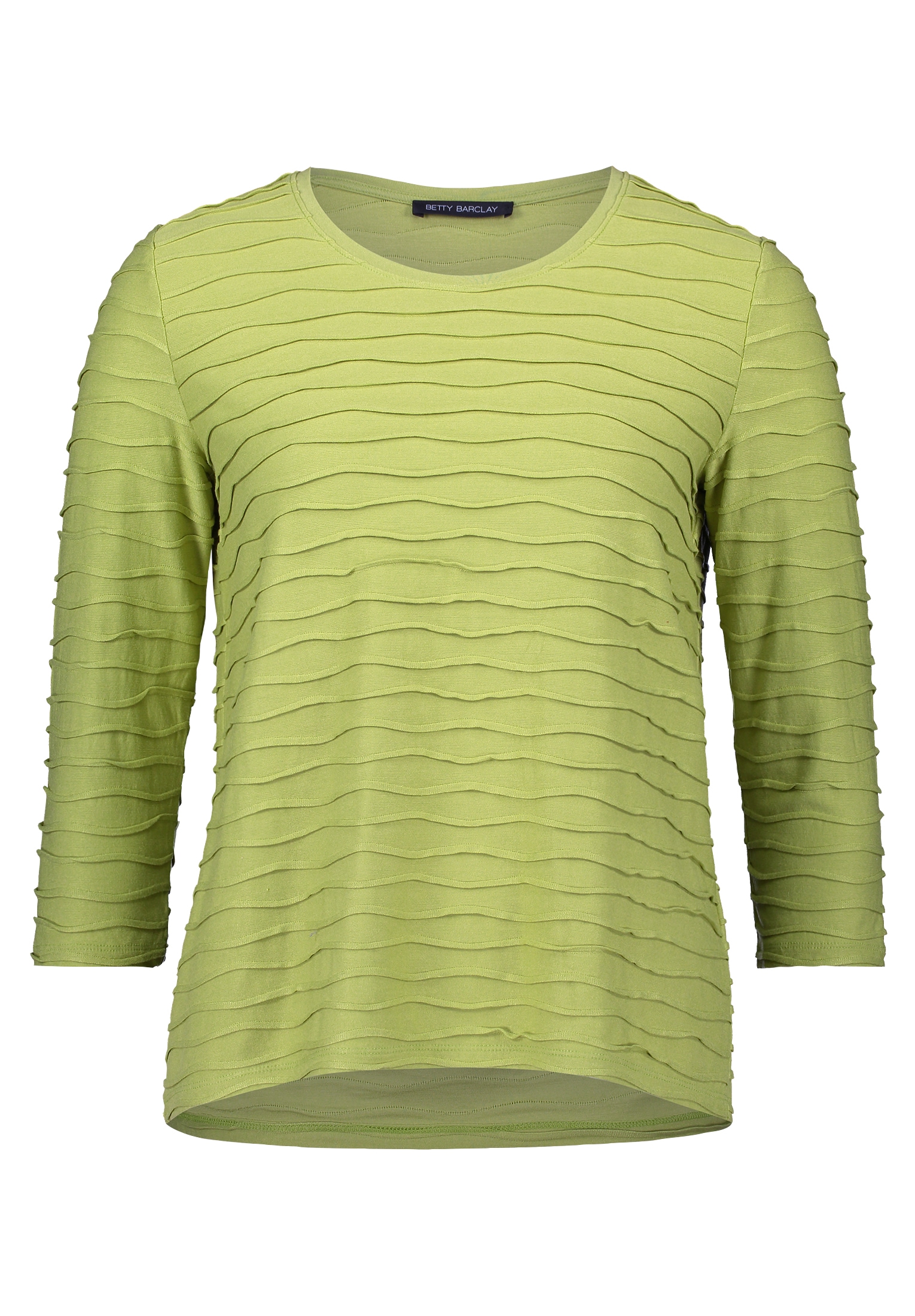 Betty Barclay 3/4-Arm-Shirt »Betty Barclay Damen Basic Shirt mit Wellenstruktur«, (1 tlg.)