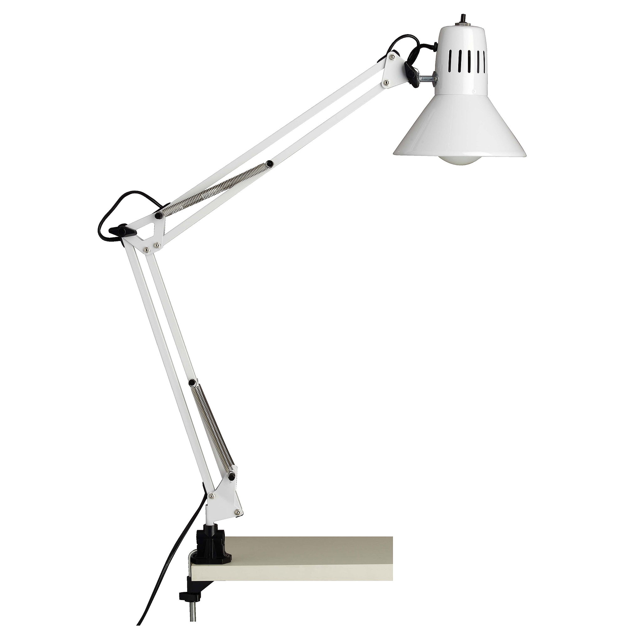 Brilliant Tischleuchte »HOBBY«, 1 flammig, Leuchtmittel E27 | ohne Leuchtmittel, 70cm Höhe, E27 max. 40W, schwenkbar, Metall, Druckschalter