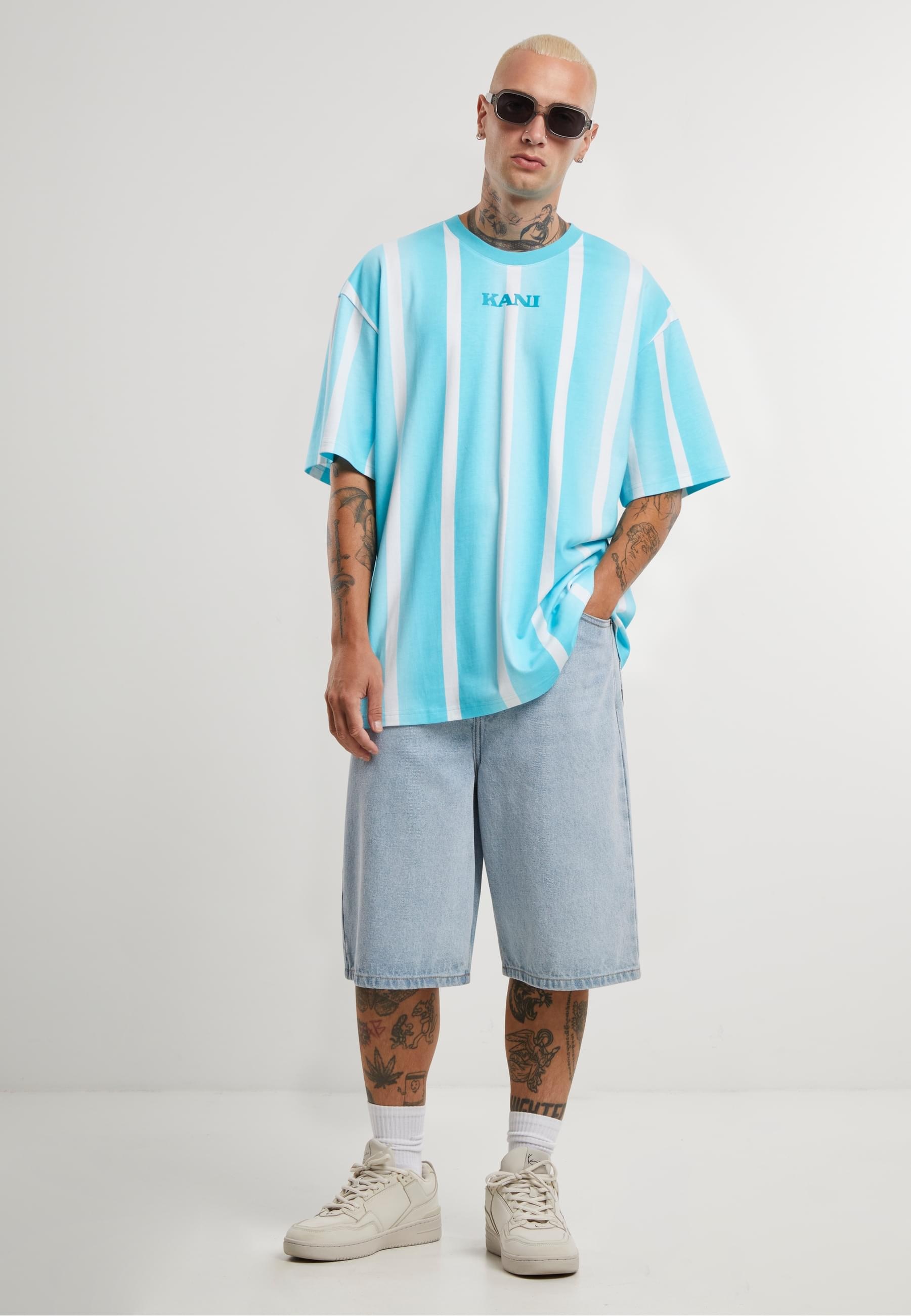 Karl Kani T-Shirt »Karl Kani Retro Gradient Stripes T-Shirt« 1 Stk.