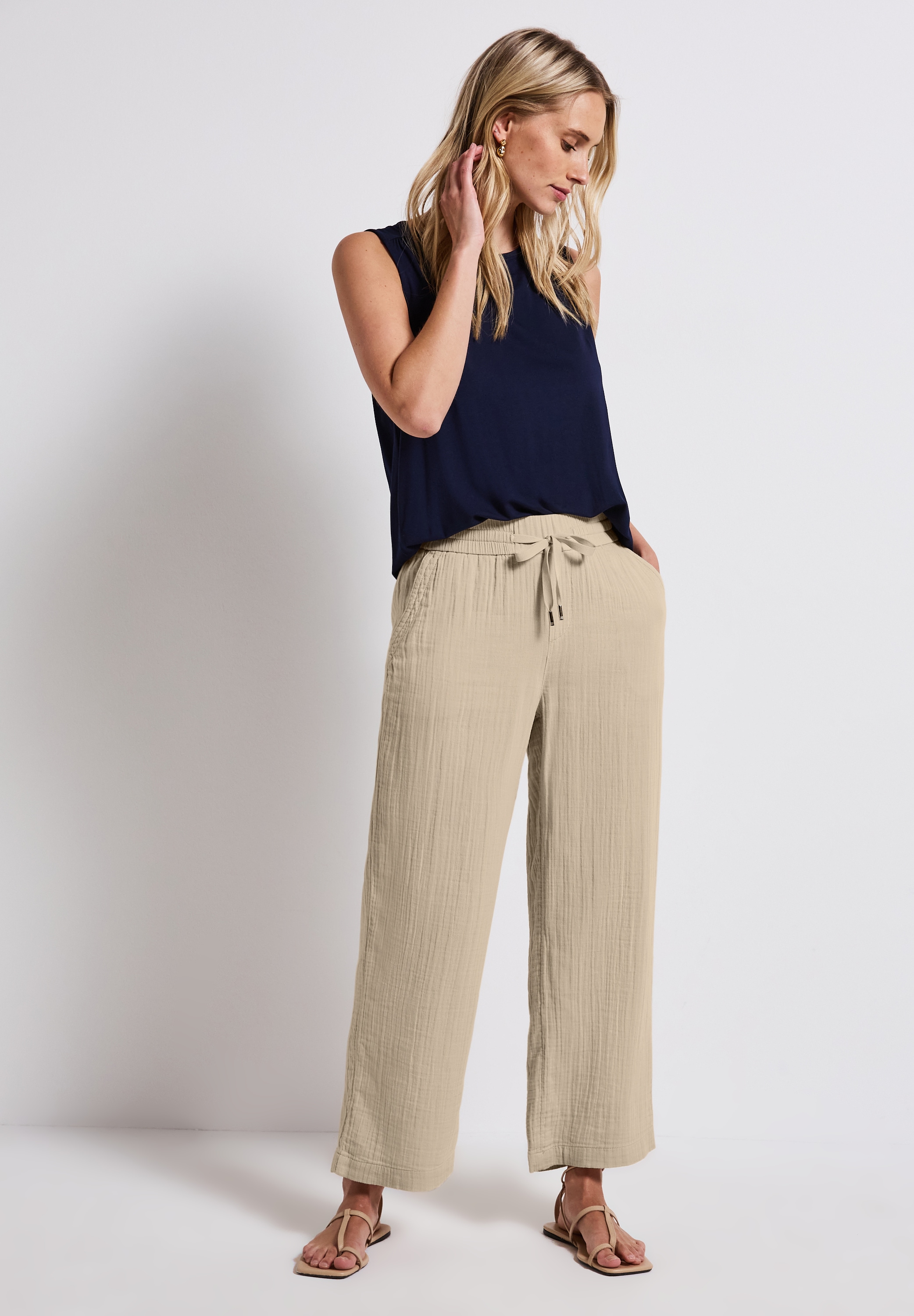 STREET ONE Culotte, High Waist