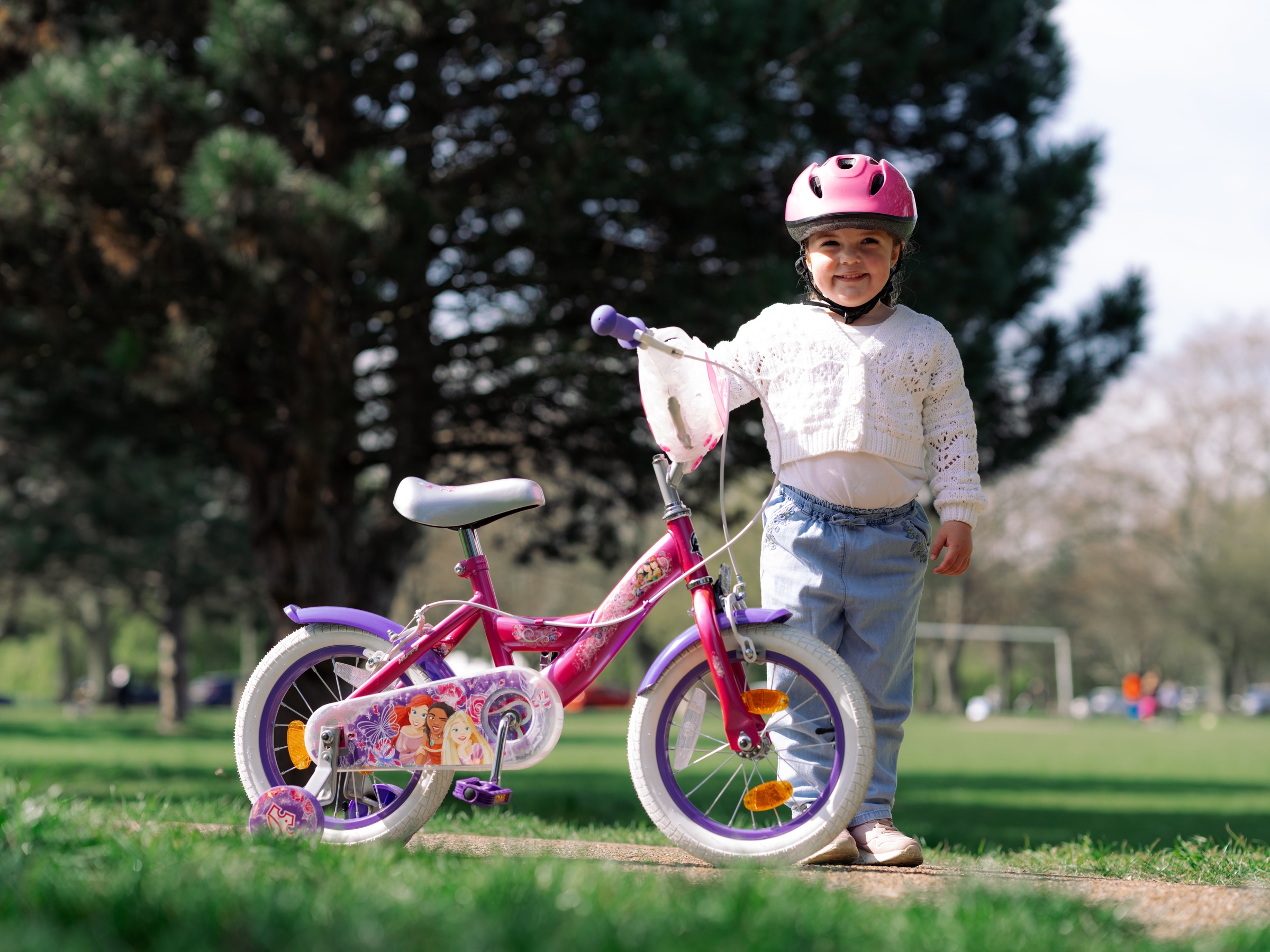 Huffy Kinderfahrrad »Disney Princess 14-Zoll-Kinderfahrrad«