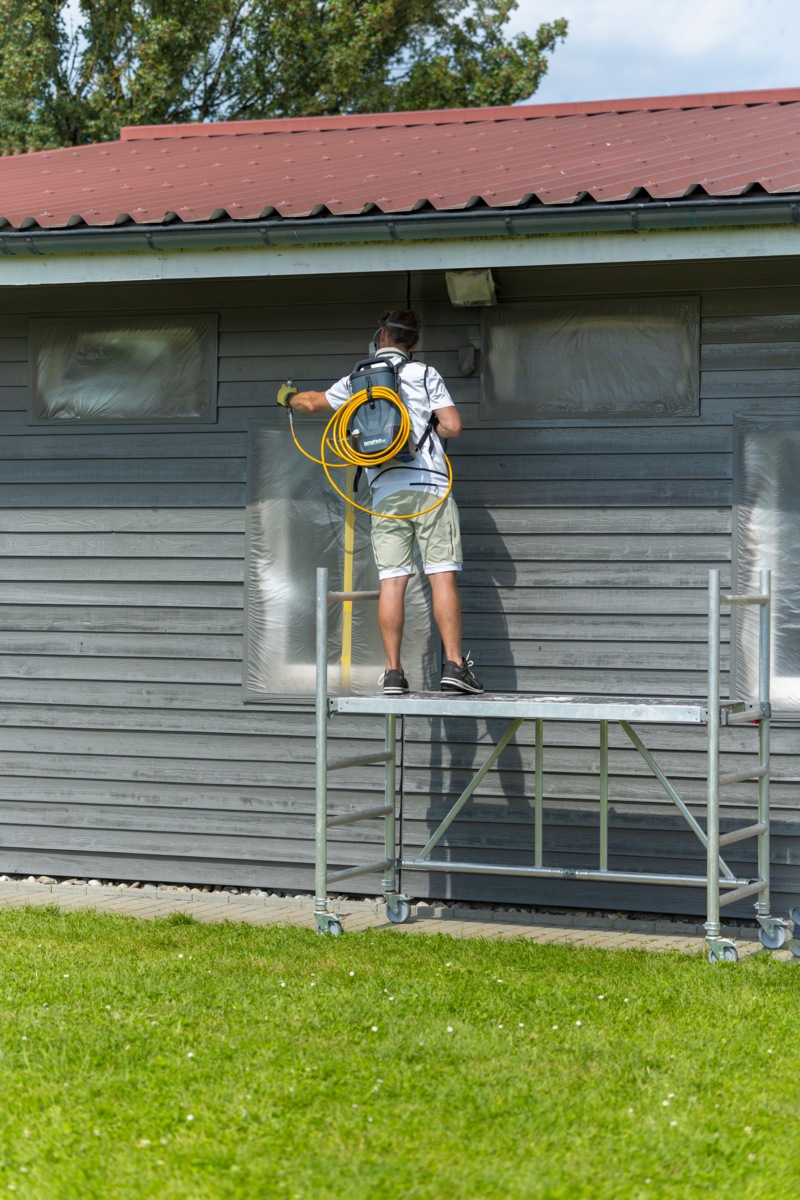 WAGNER Farbsprühgerät »SprayPack 18 V Kit« Inkl. 2. Bosch AmpShare Akku + FlexTwist Z