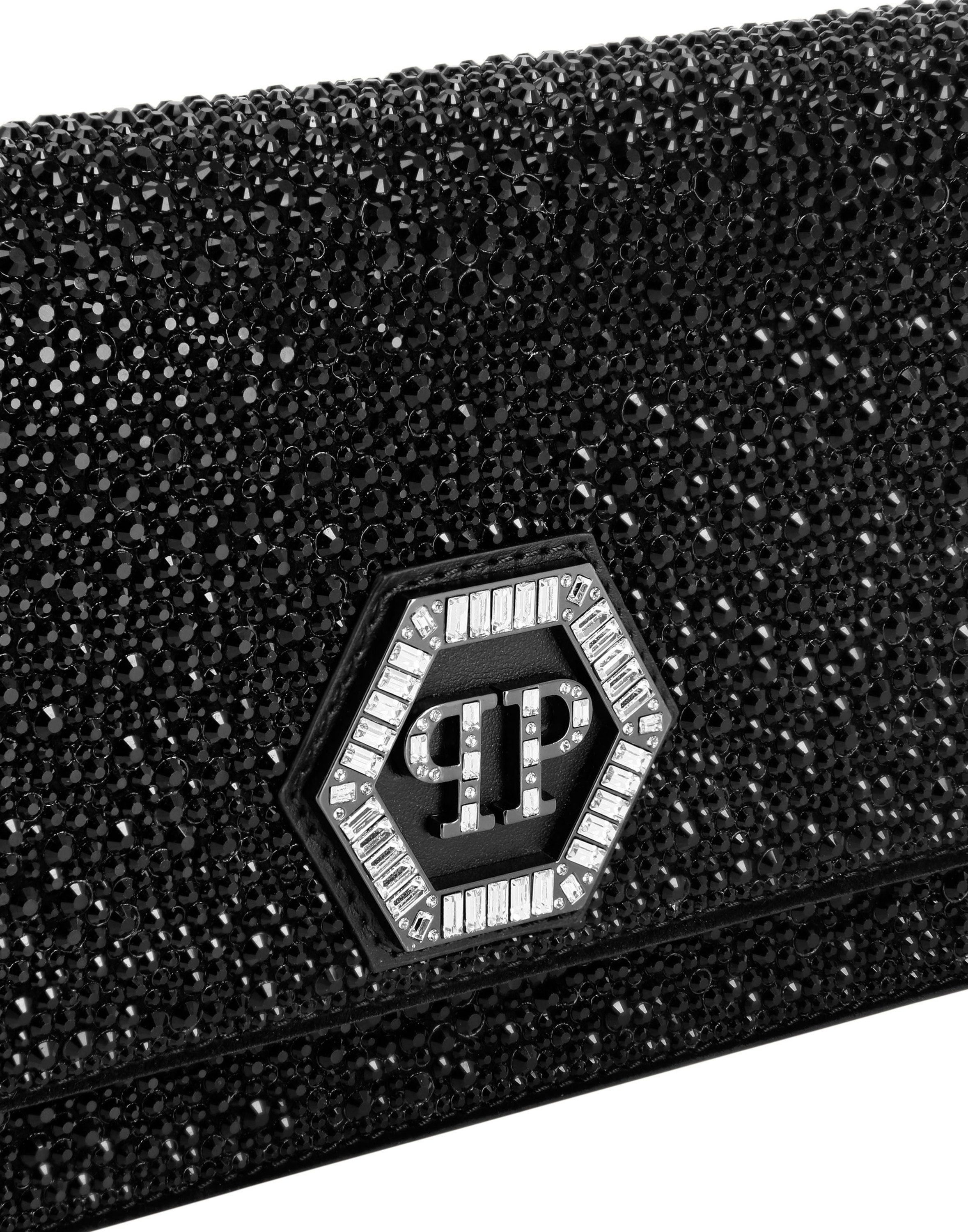 PHILIPP PLEIN Schultertasche »Hexagon Mit Schmucksteinen«