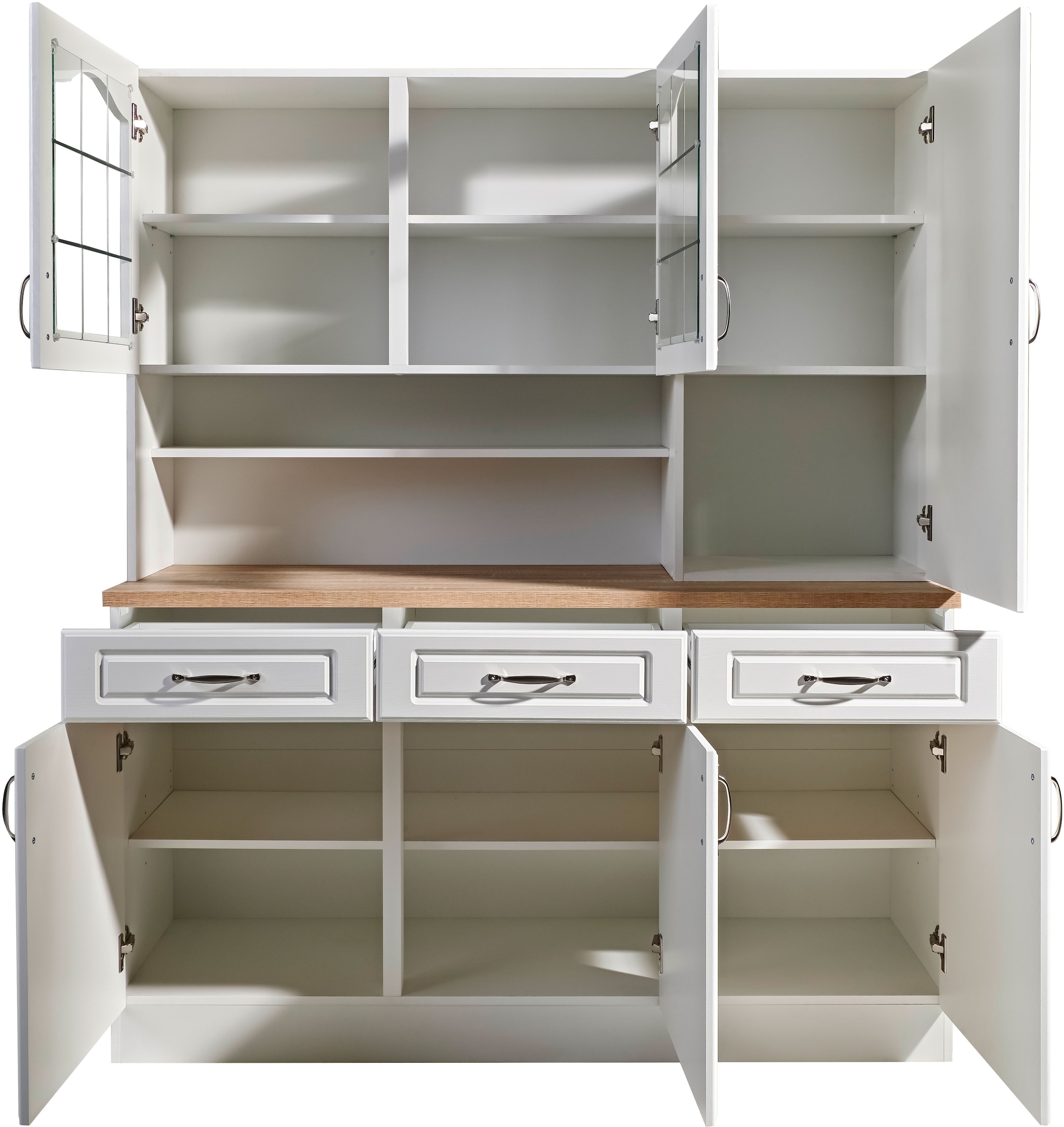 wiho Küchen Küchenbuffet »Linz«, 150 cm breit, in Landhaus-Optik