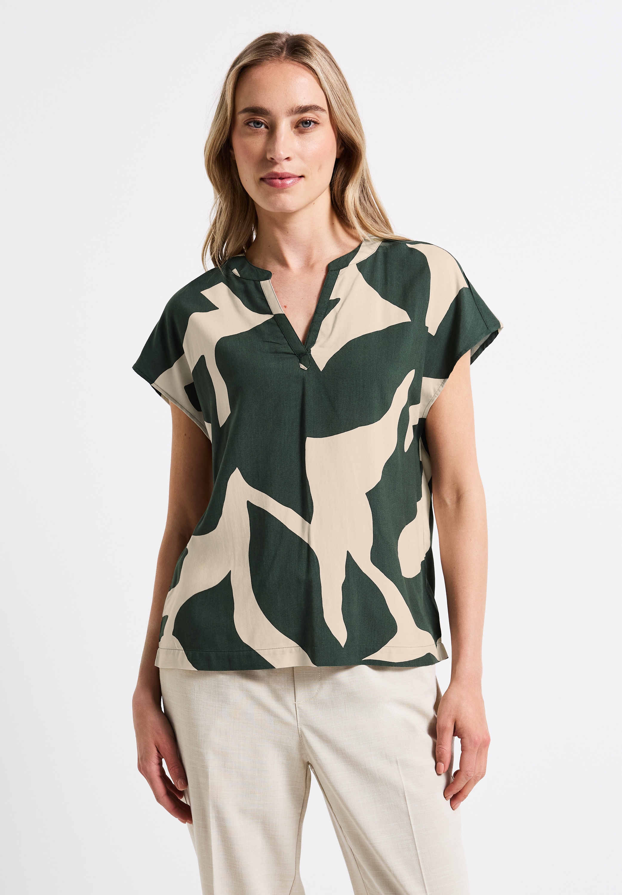 STREET ONE Hemdbluse, aus softer Viskose günstig online kaufen