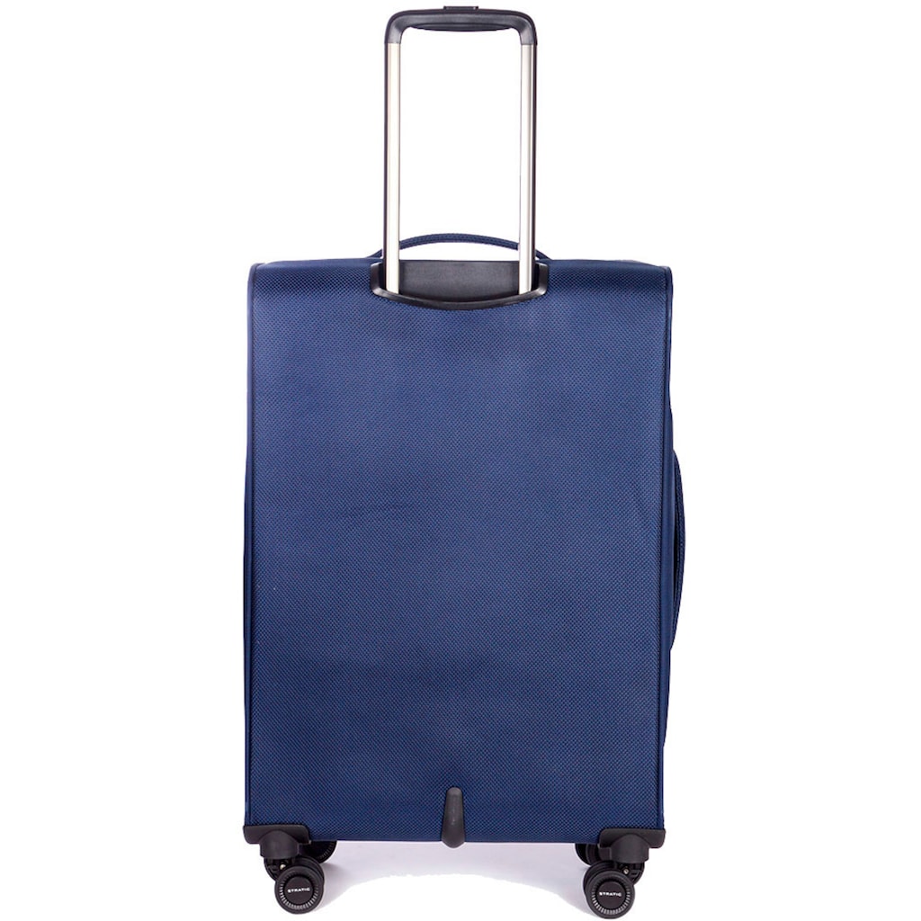 Stratic Weichgepäck-Trolley »Mix M, blue«, 4 Rollen