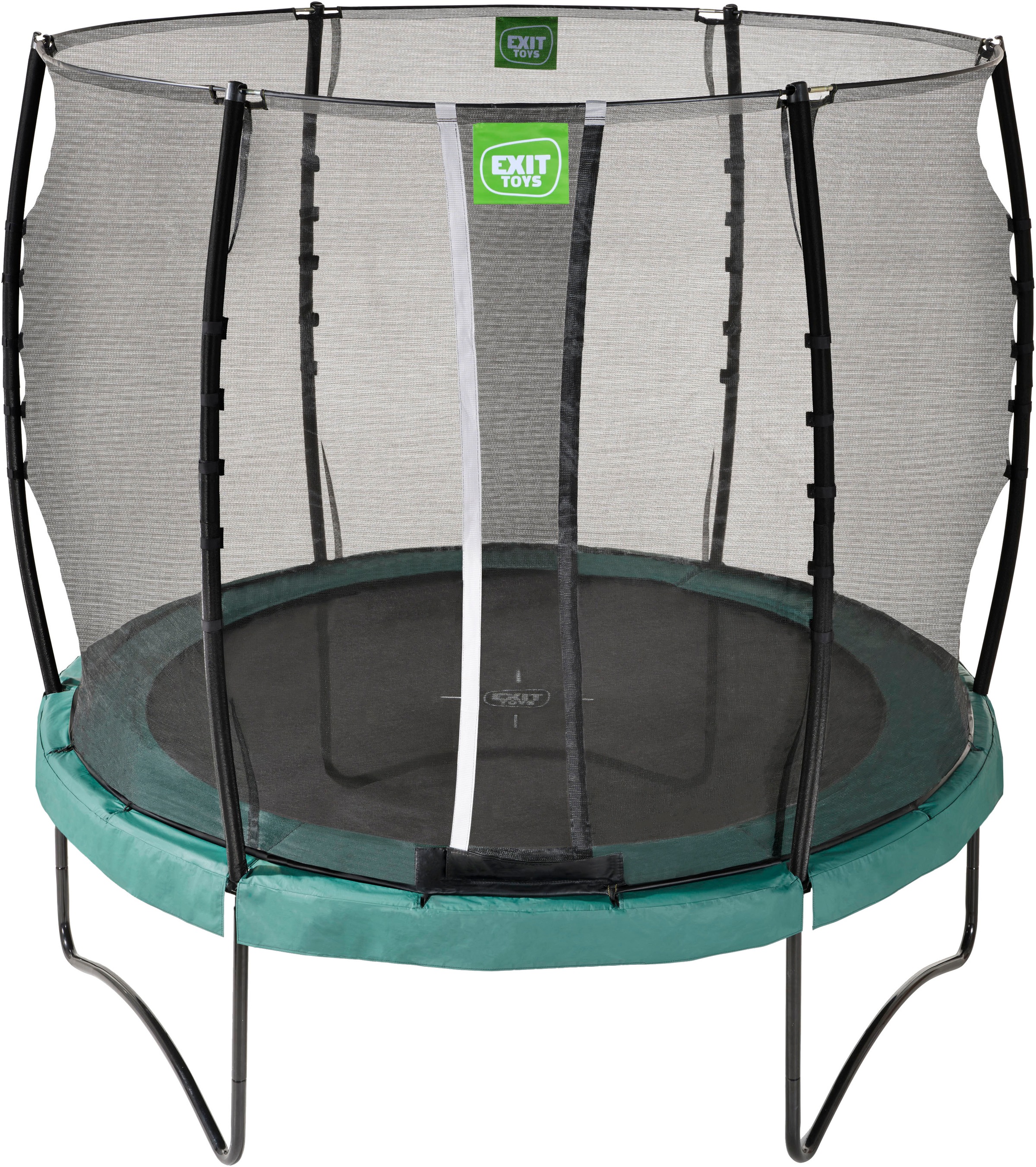 EXIT Gartentrampolin »Allure Classic, grün«, mit Sicherheitsnetz