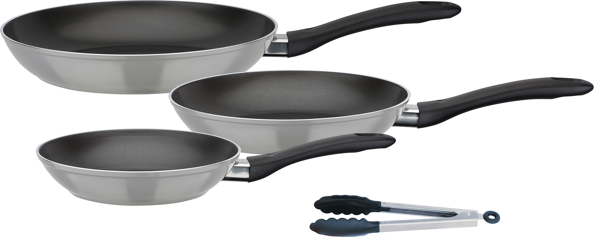 GSW Pfannen-Set "Nova" Aluminium Set, 1x Bratpfanne Ø 20 cm, 1x Bratpfanne günstig online kaufen