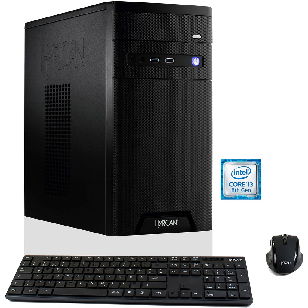 Hyrican Gaming-PC-Komplettsystem »Cyber Gamer 6659 + Philips LCD-Monitor 241V8LA«, (Set)