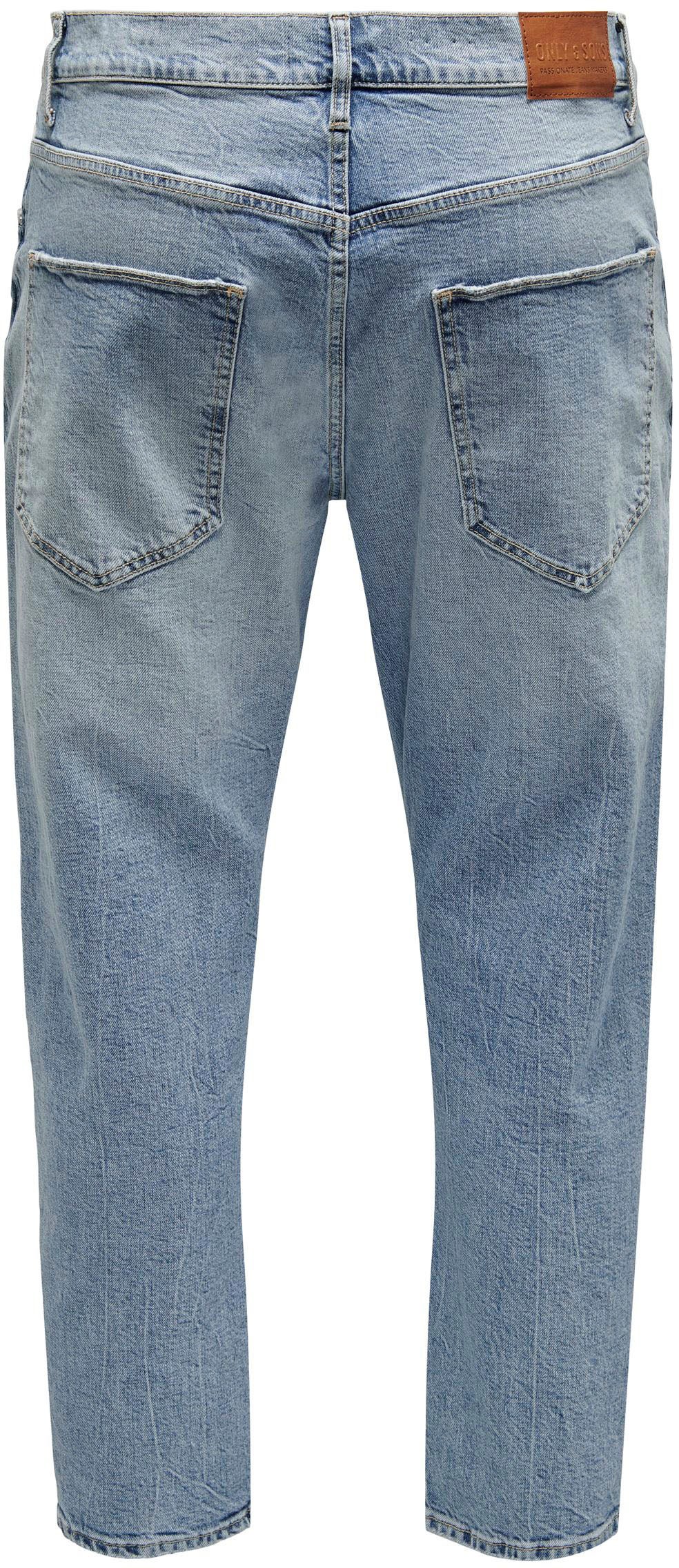 ONLY & SONS 5-Pocket-Jeans ONSAVI COMFORT L. BLUE 4934 JEANS NOOS günstig online kaufen