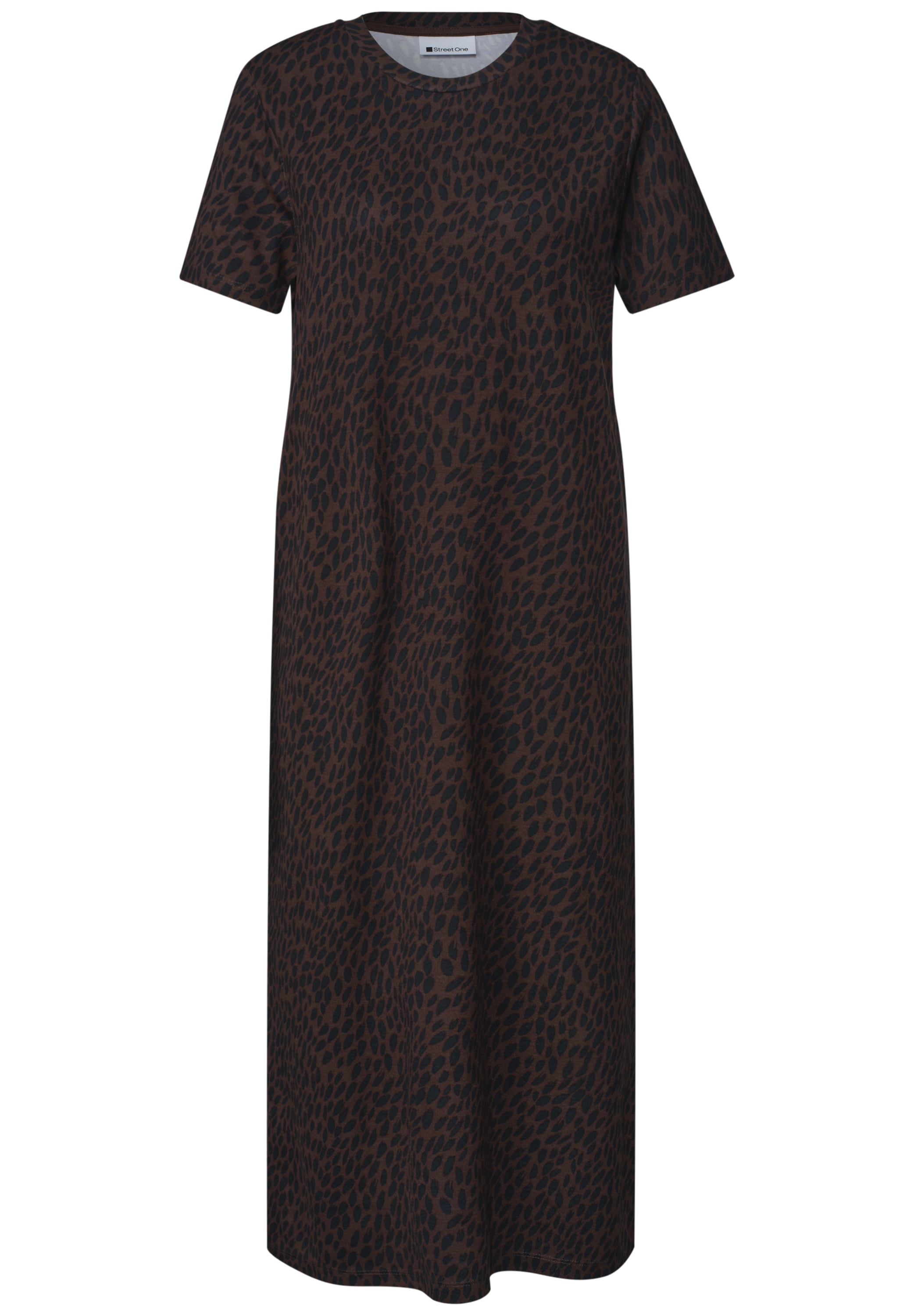 STREET ONE Midikleid Ohne Taschen mit grafischem Muster
